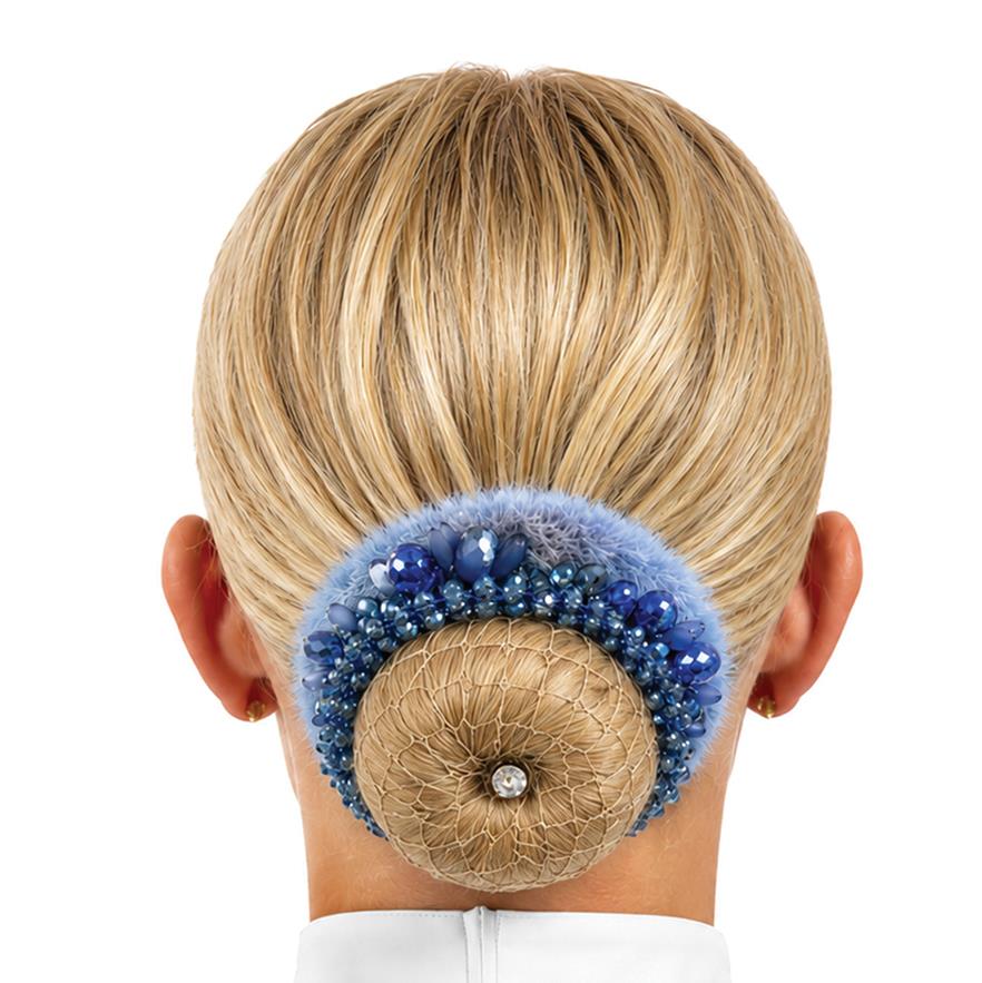 Equetech Competition Bun Kit - Blonde Blue