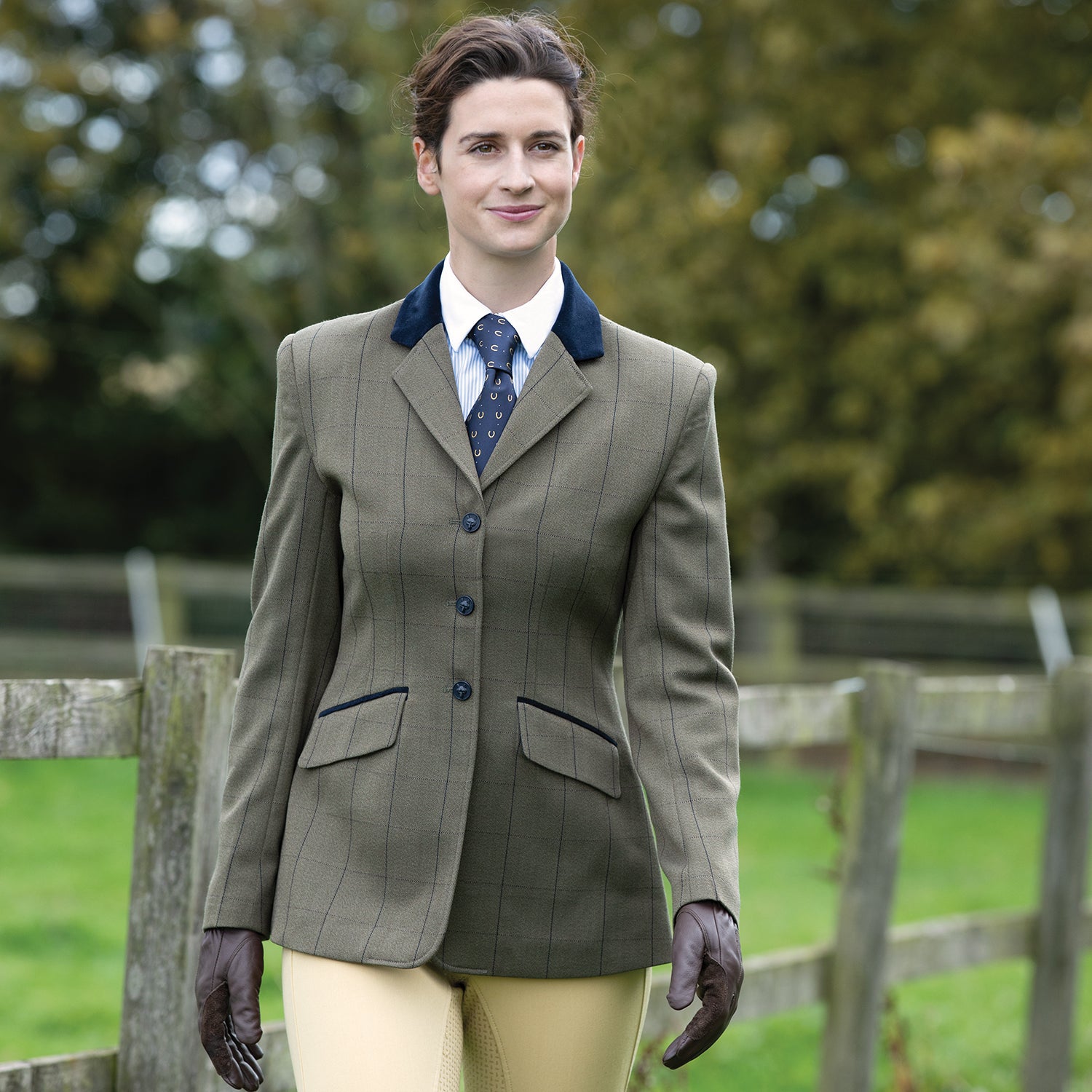 Equetech Bellingham Deluxe Stretch Tweed Riding Jacket