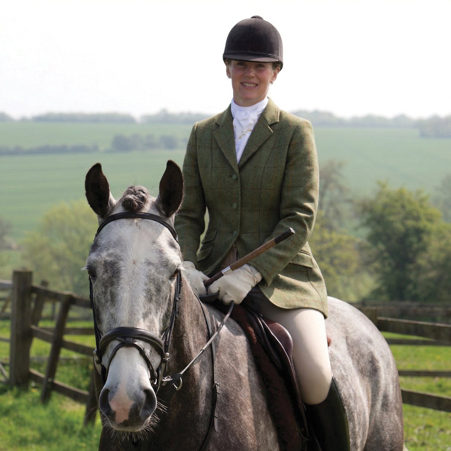 Equetech Claydon Beaufort Tweed Riding Jacket