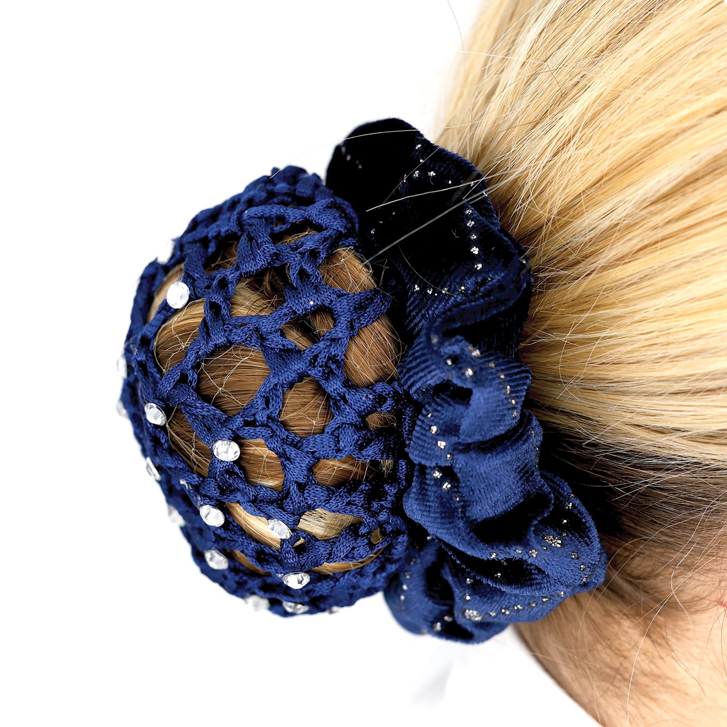 Equetech Crystal Bun Net