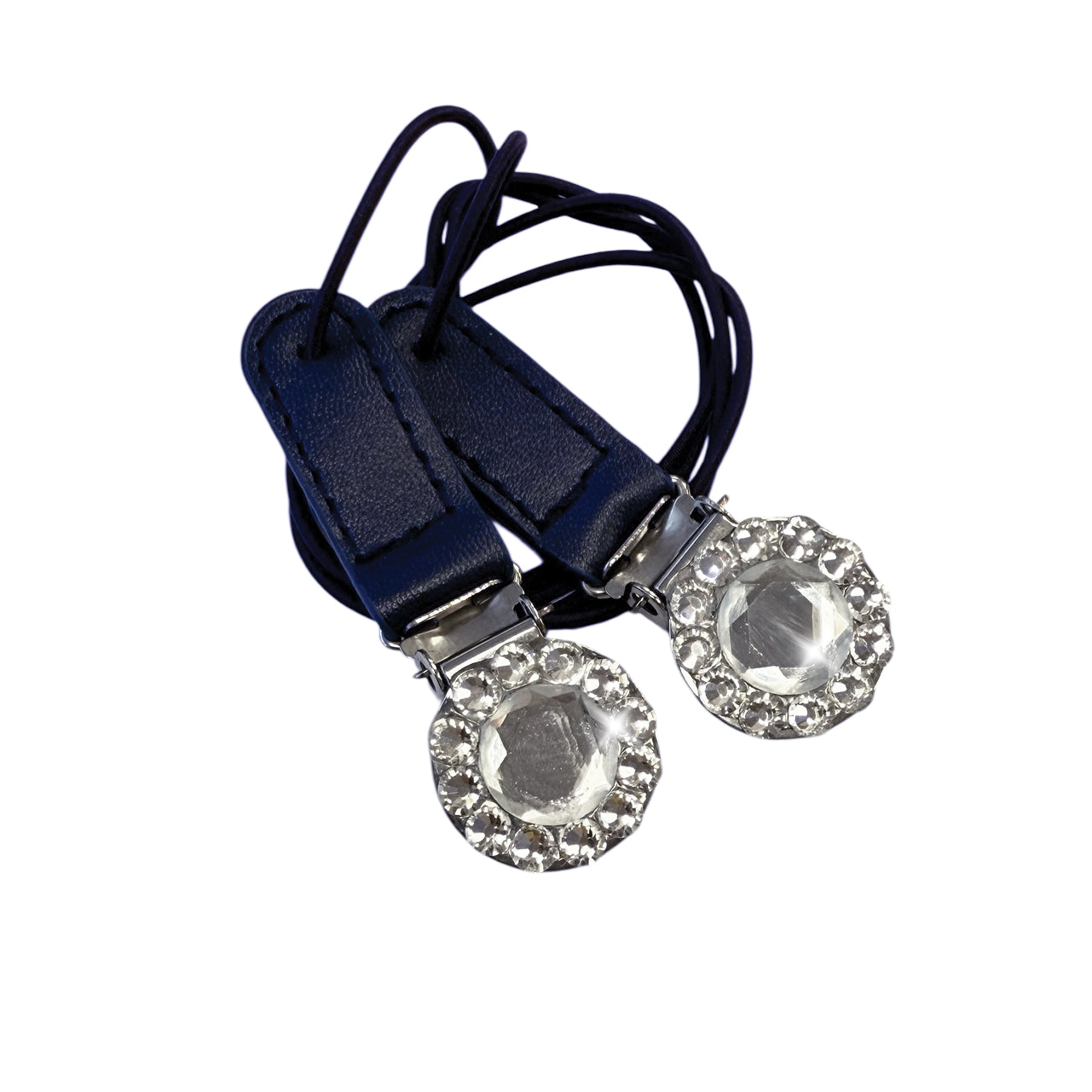 Equetech Crystal Showing Number Clips