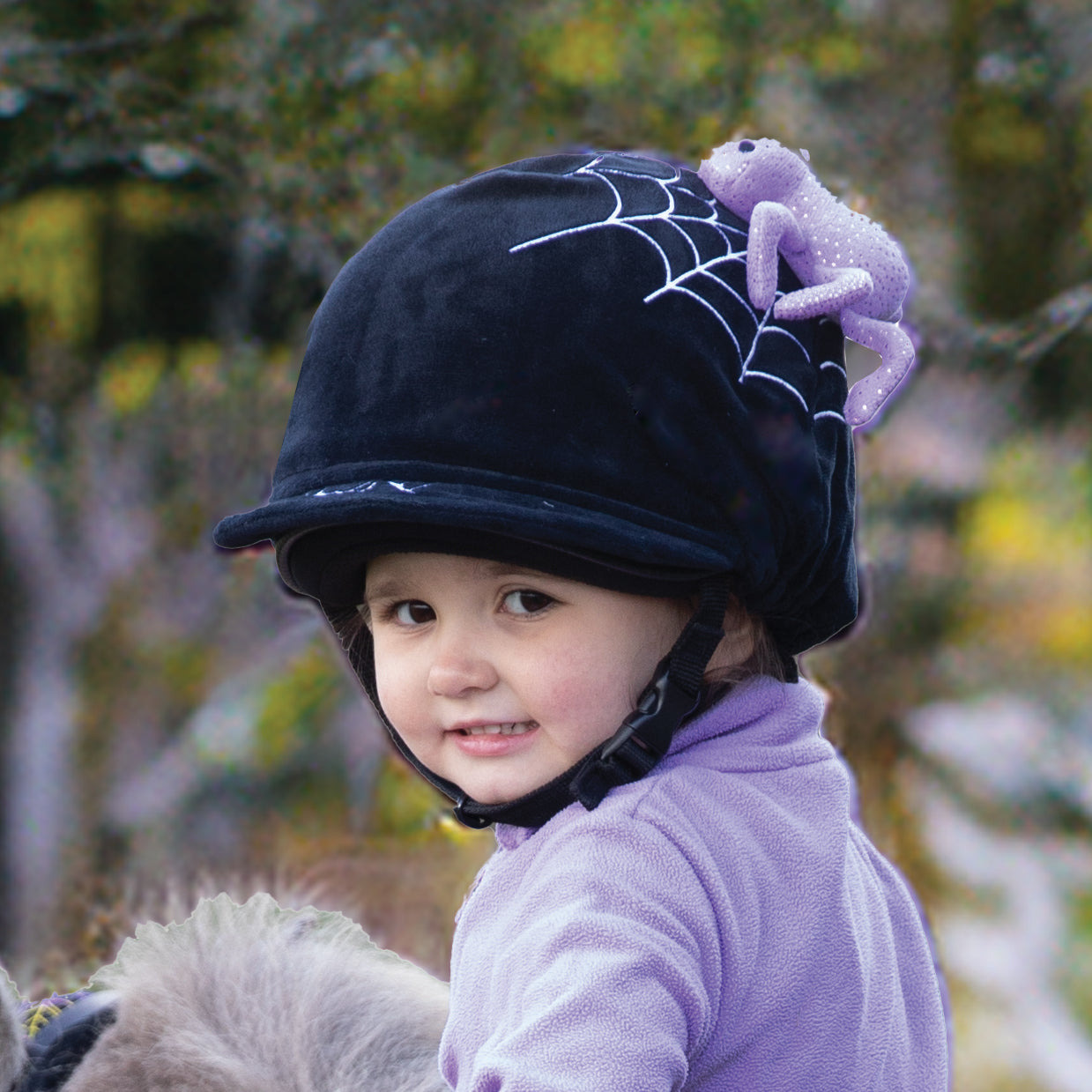 Equetech Cobweb Spider Hat Silk