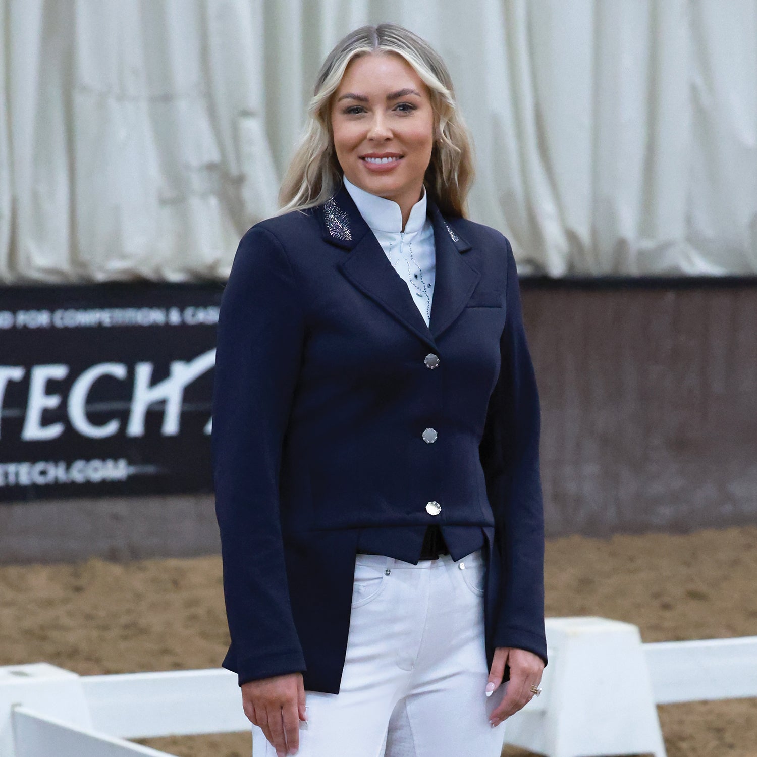 Equetech Crystal Cut-Away Dressage Competition Jacket