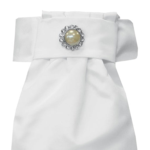 Equetech Pearl Deluxe Ready-Tied Stock