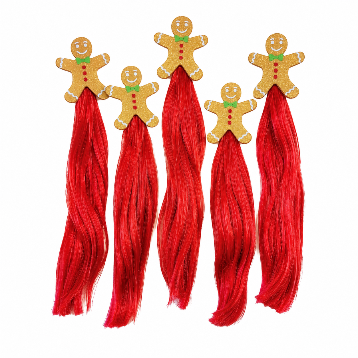 Equetech Gingerbread Man Mane Tassels
