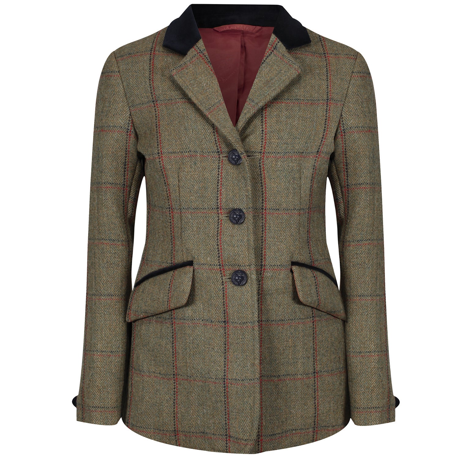 Equetech Junior Launton Deluxe Tweed Riding Jacket
