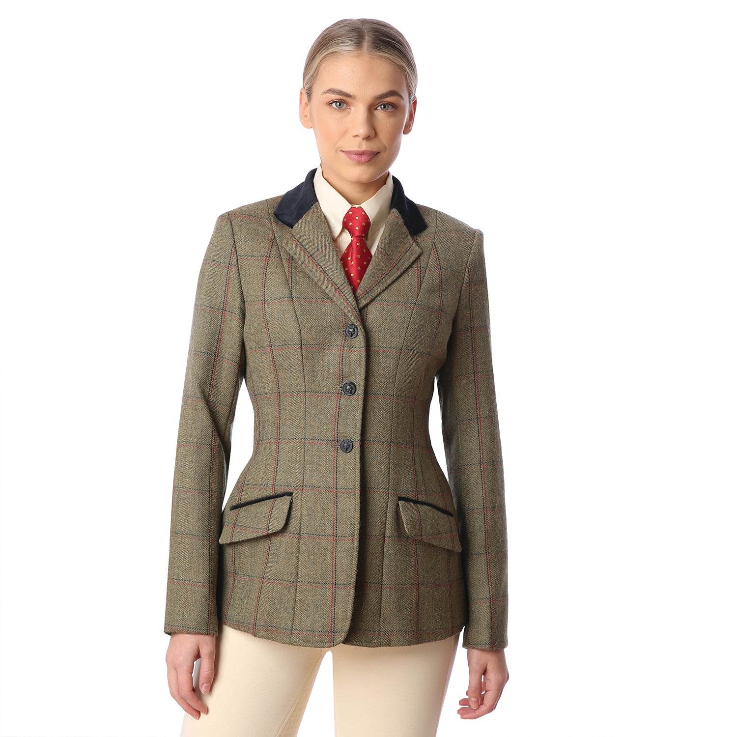 Equetech Launton Deluxe Tweed Riding Jacket