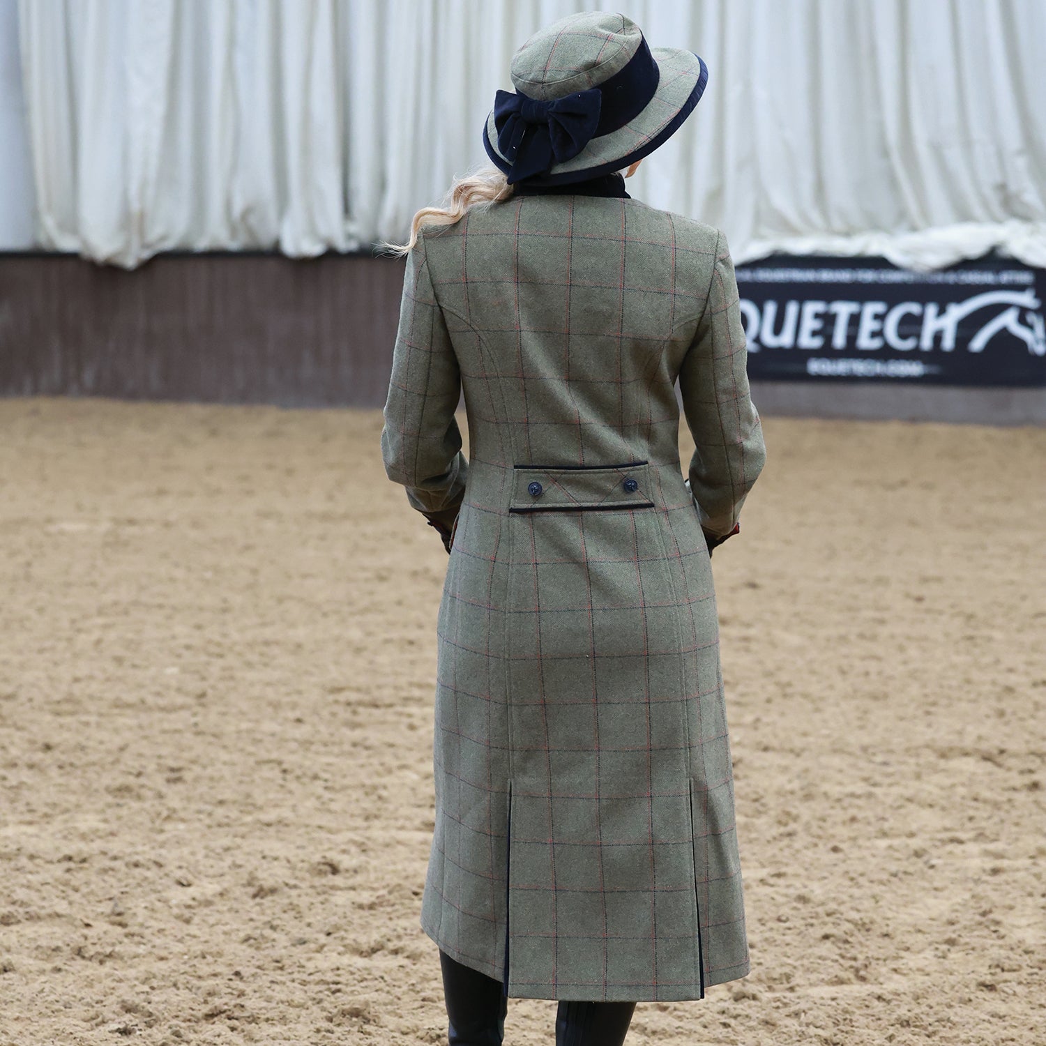 Equetech Launton Tweed Leader Jacket / Dress + Hat