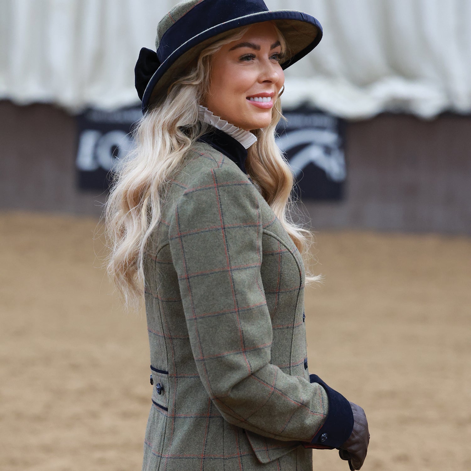 Equetech Launton Tweed Leader Jacket / Dress + Hat