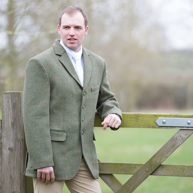 Equetech Mens Claydon Tweed Riding Jacket