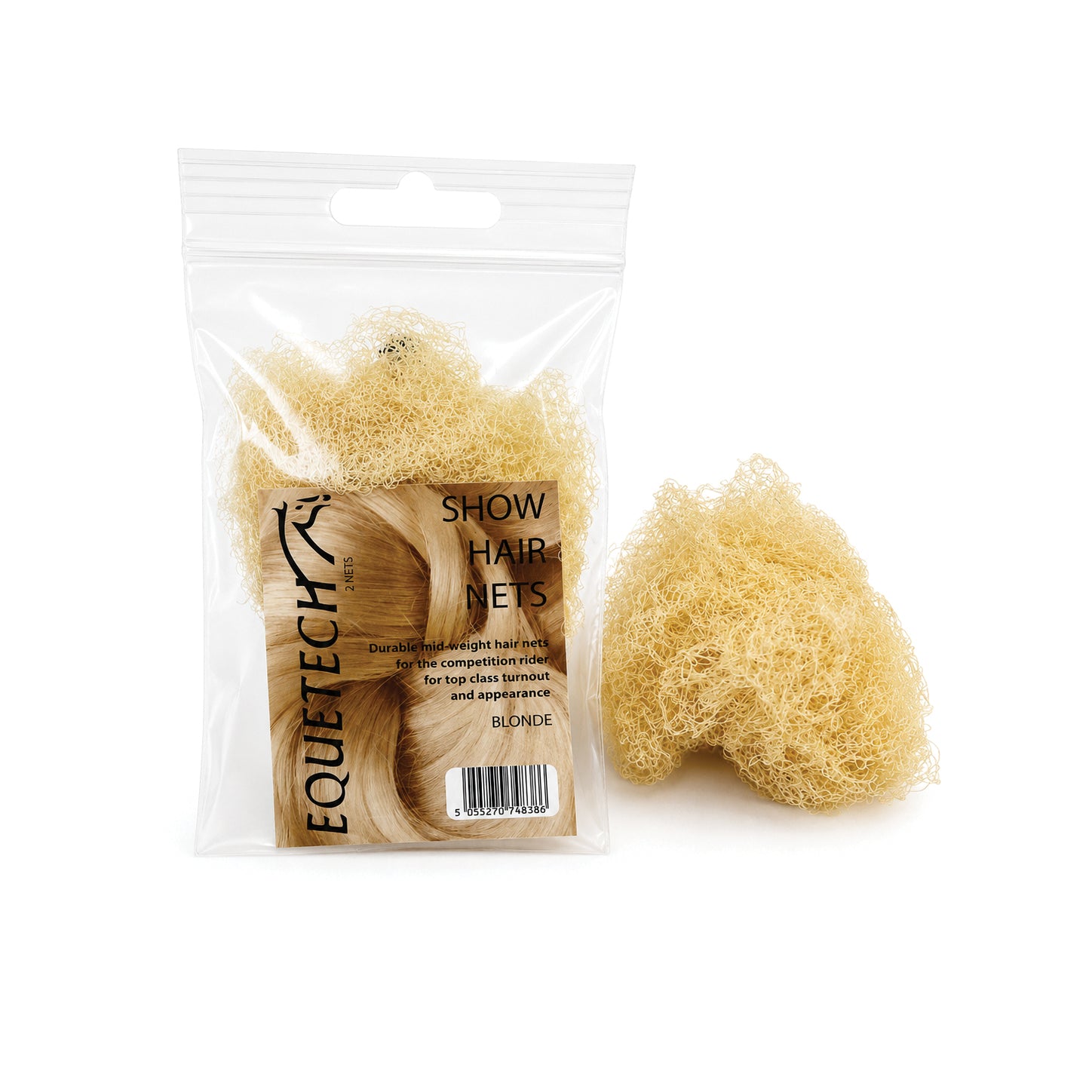 Equetech Blonde Show Hairnets