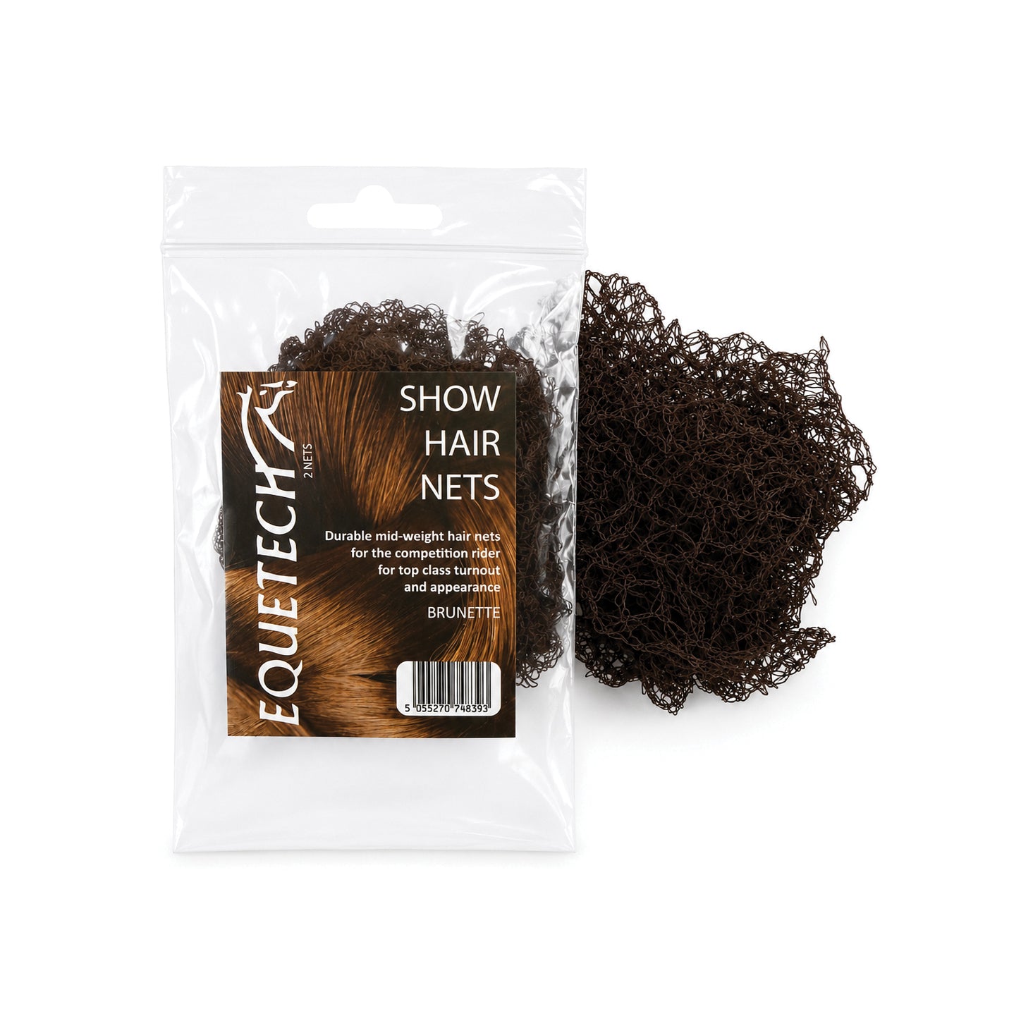 Equetech Brunette Show Hairnets