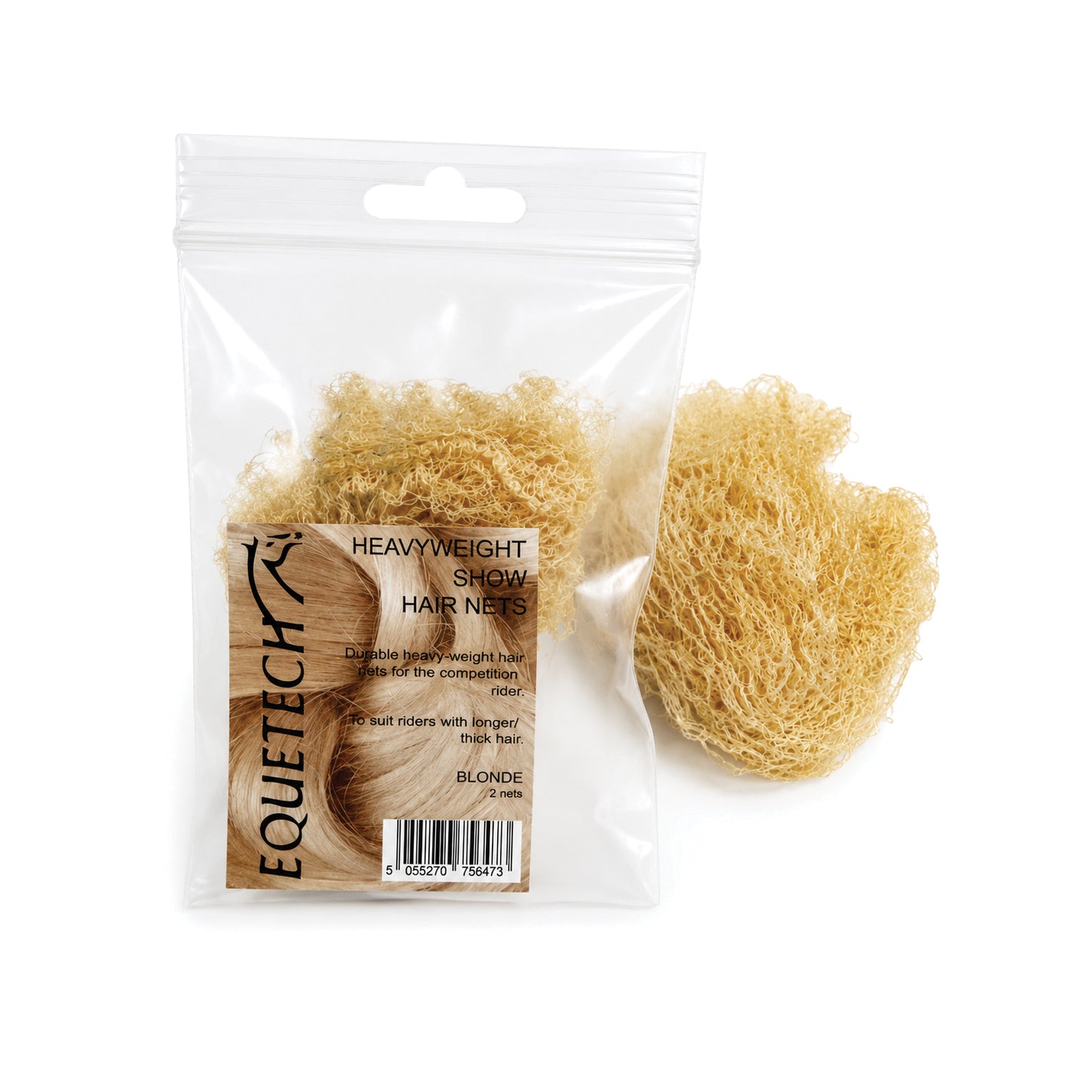 Equetech Blonde Heavy Weight Show Hairnets
