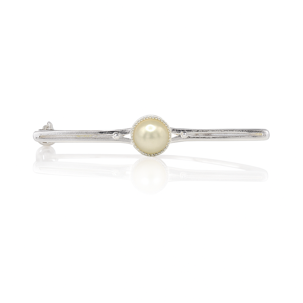 Equetech Pearl Stock Pin