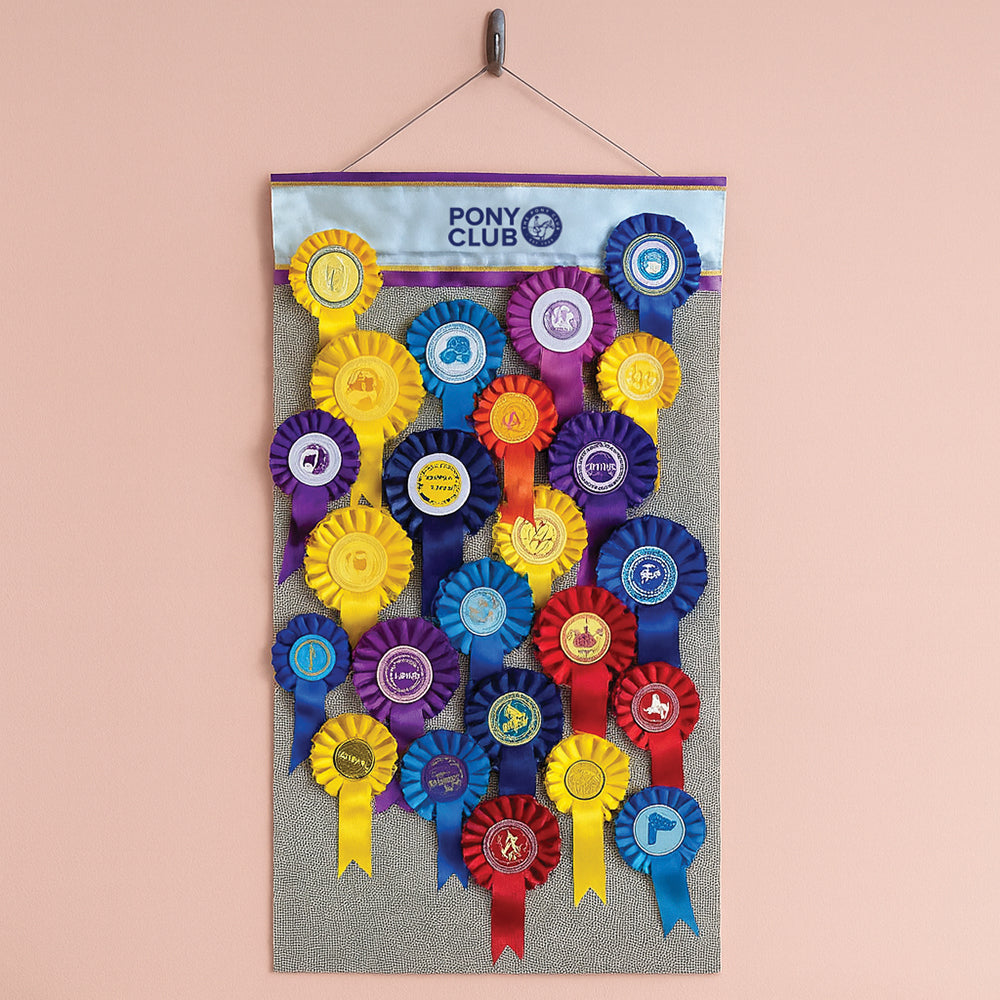 Pony Club Rosette Holder Display Hanger