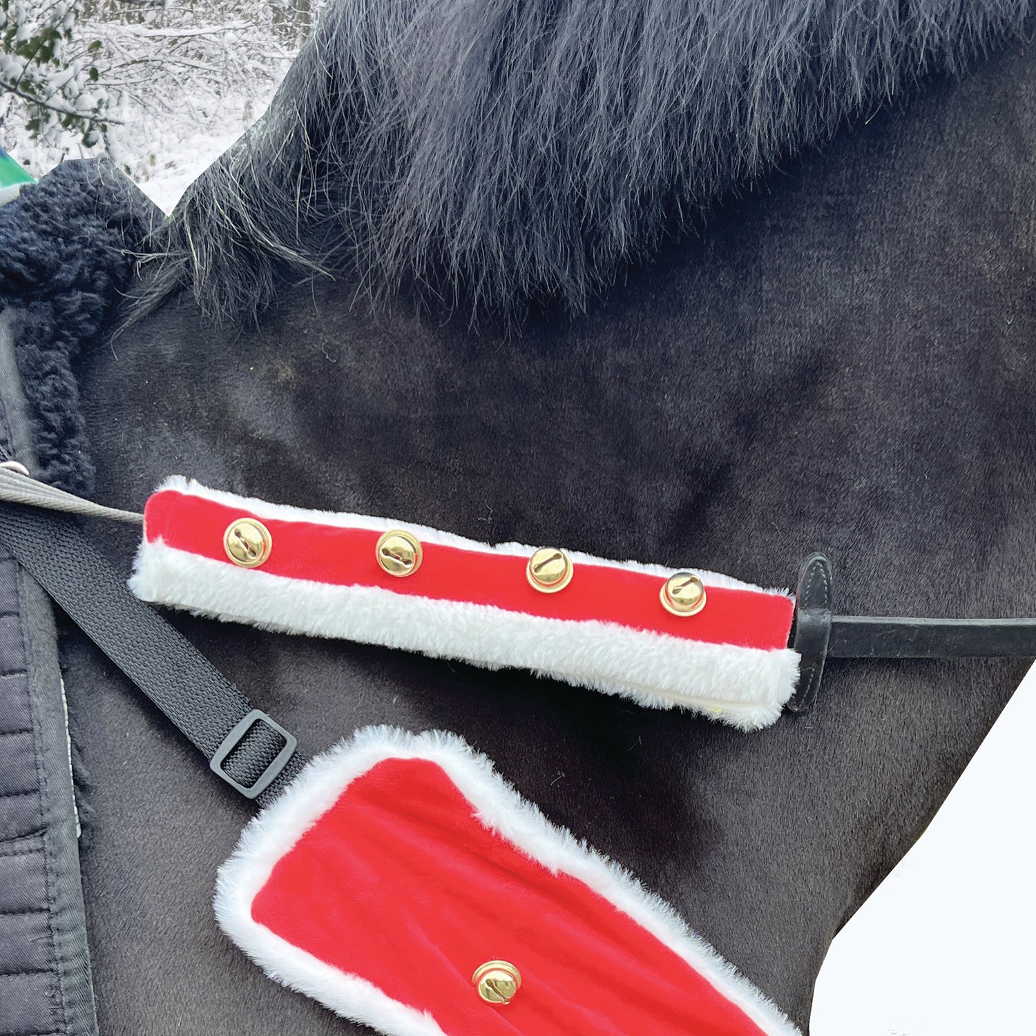 Equeteh Sleigh Bell Bridle Accessories (Pair)