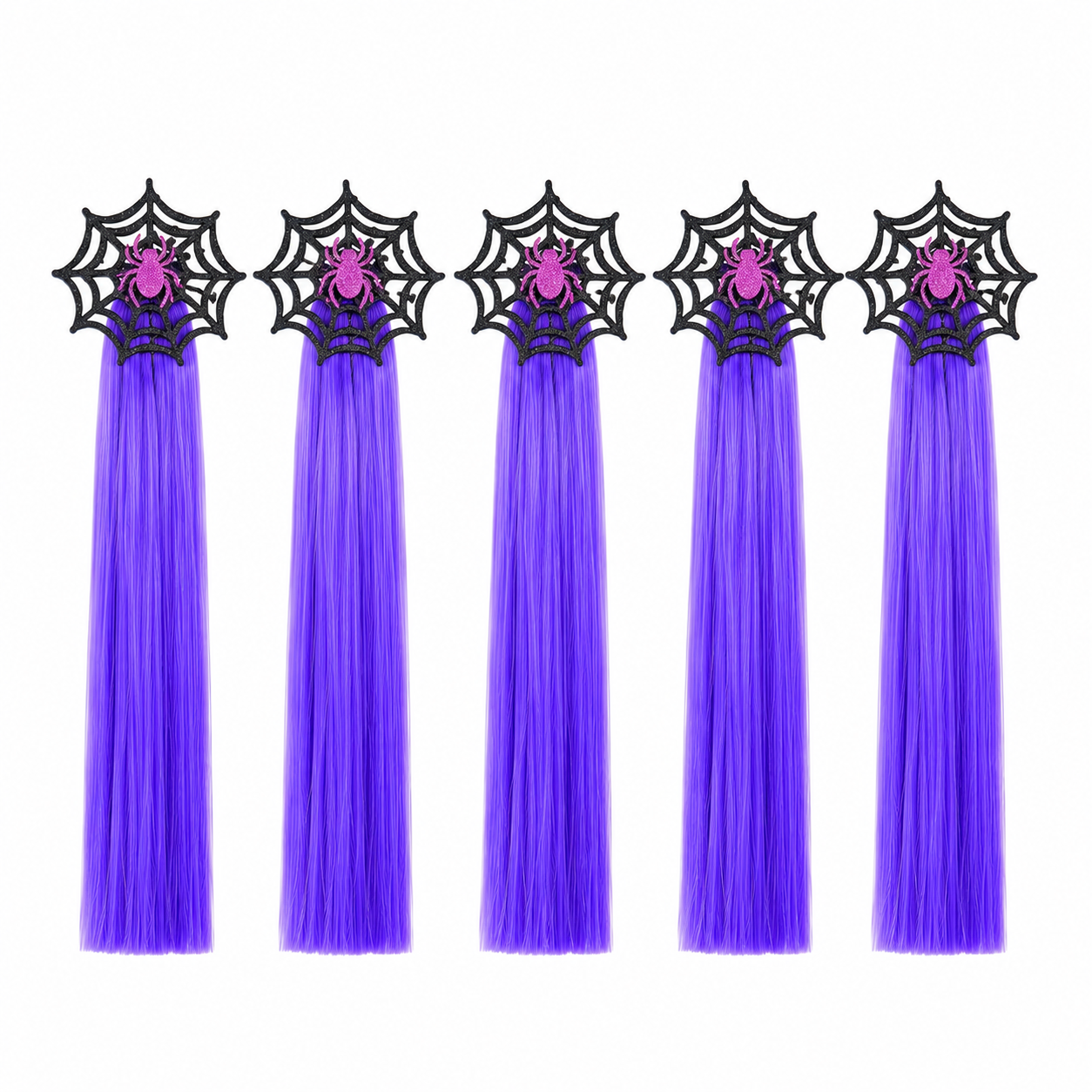 Equetech Cobweb Spider Halloween Horse Mane Tassels