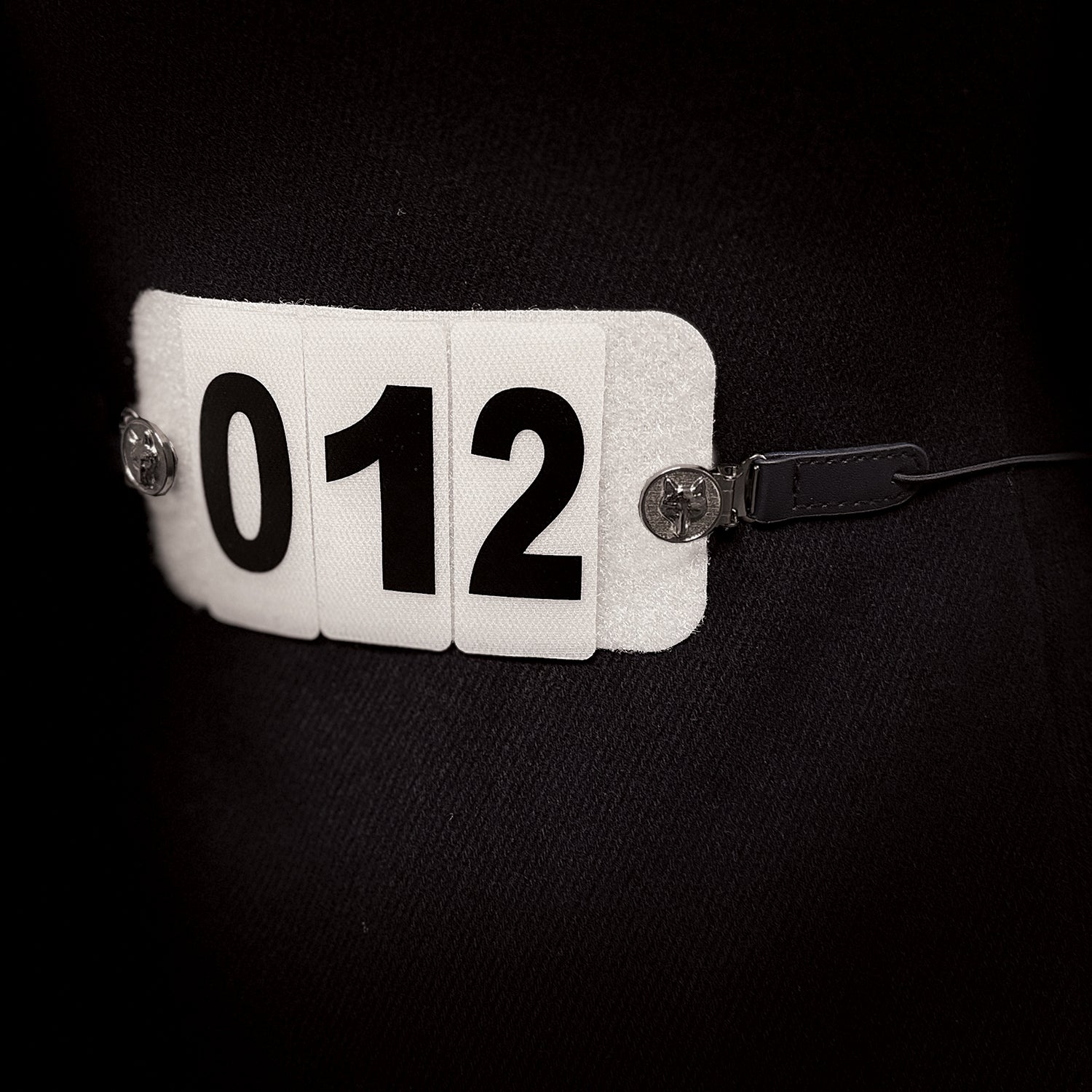 Equetech Showing Number Clips - Black