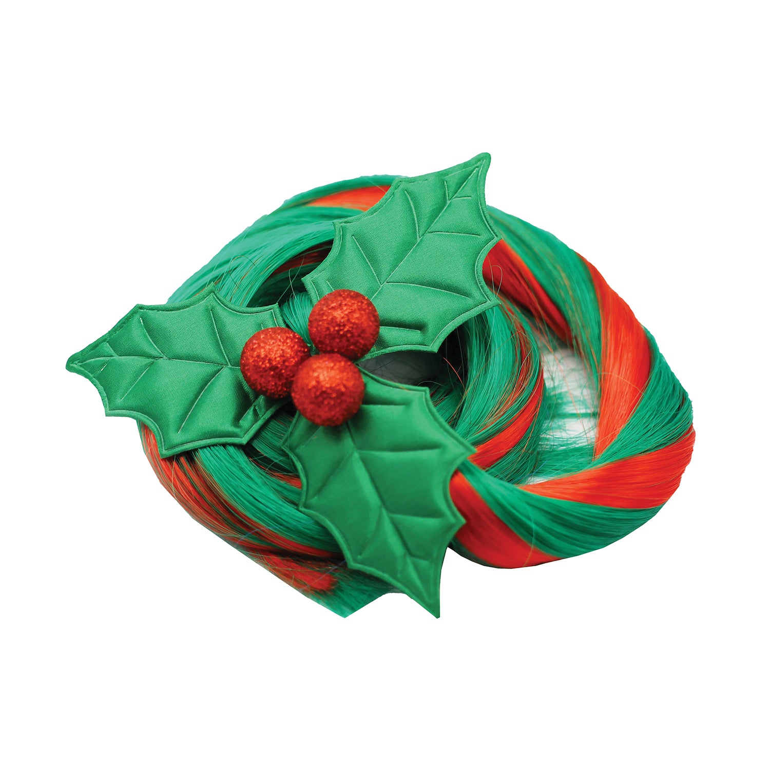 Equetech Christmas Holly Festive Christmas Tail Tassel