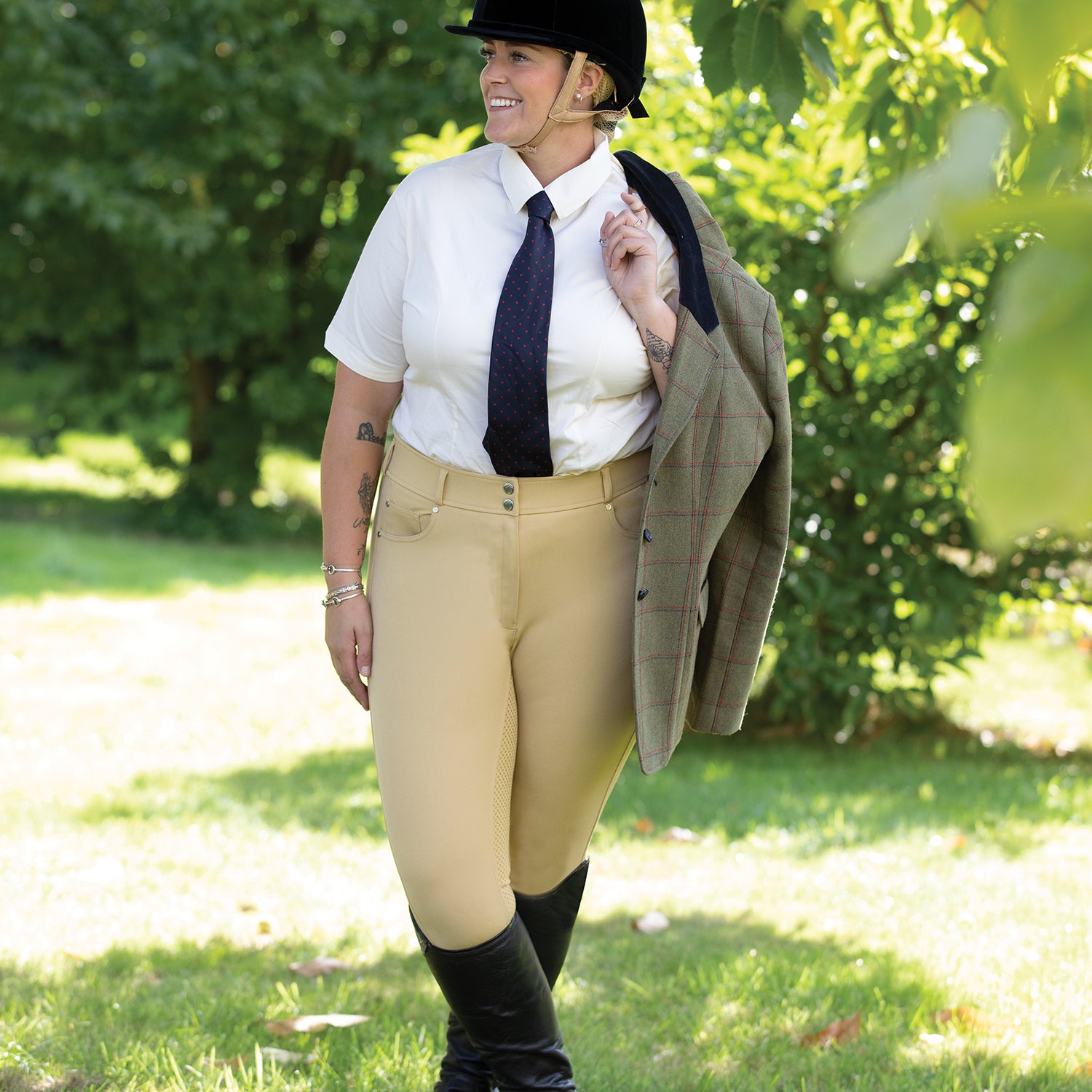 Equetech Ultimo Show Breeches plus size