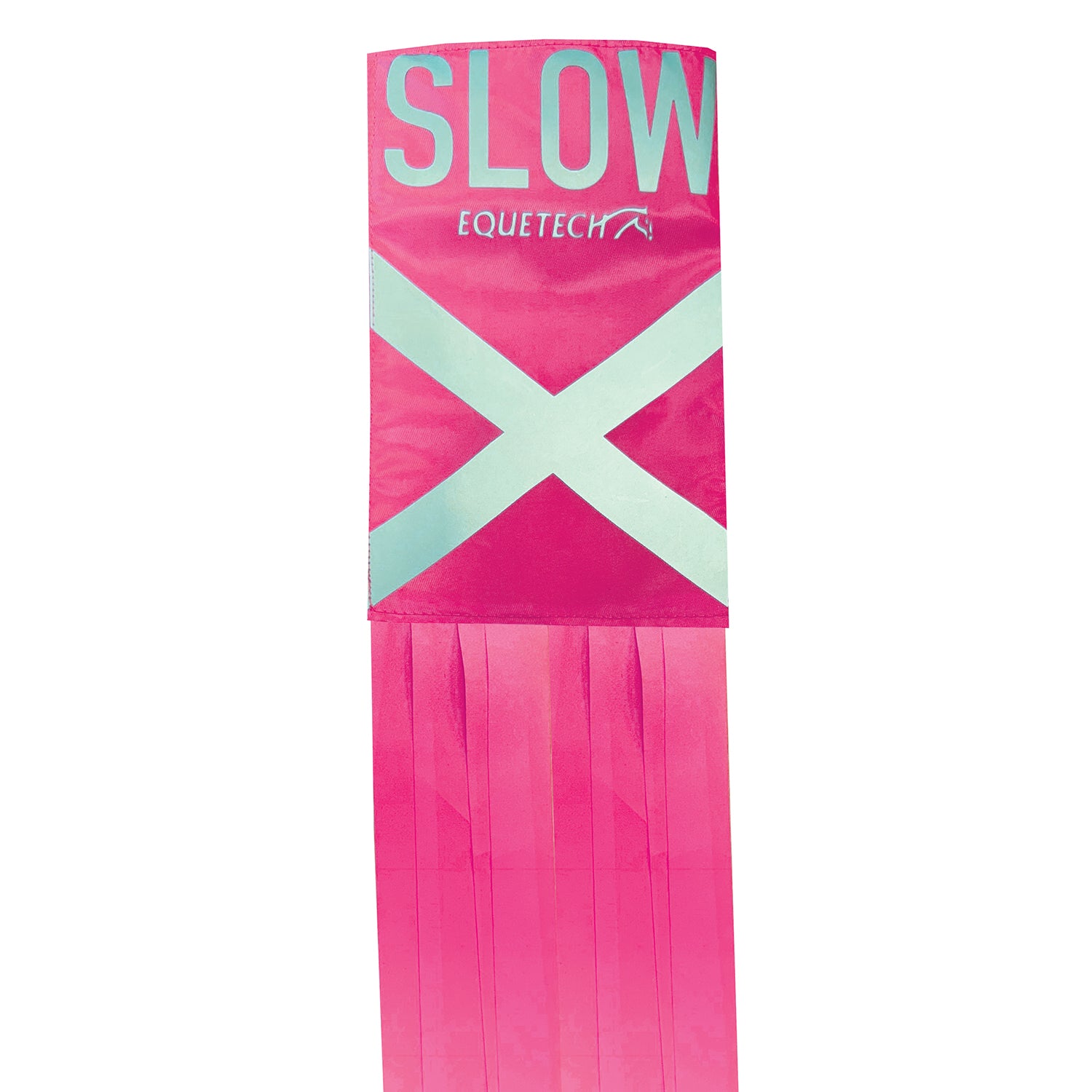 Equetech Hi-Vis Vision Horse Tail Tassels - Pink