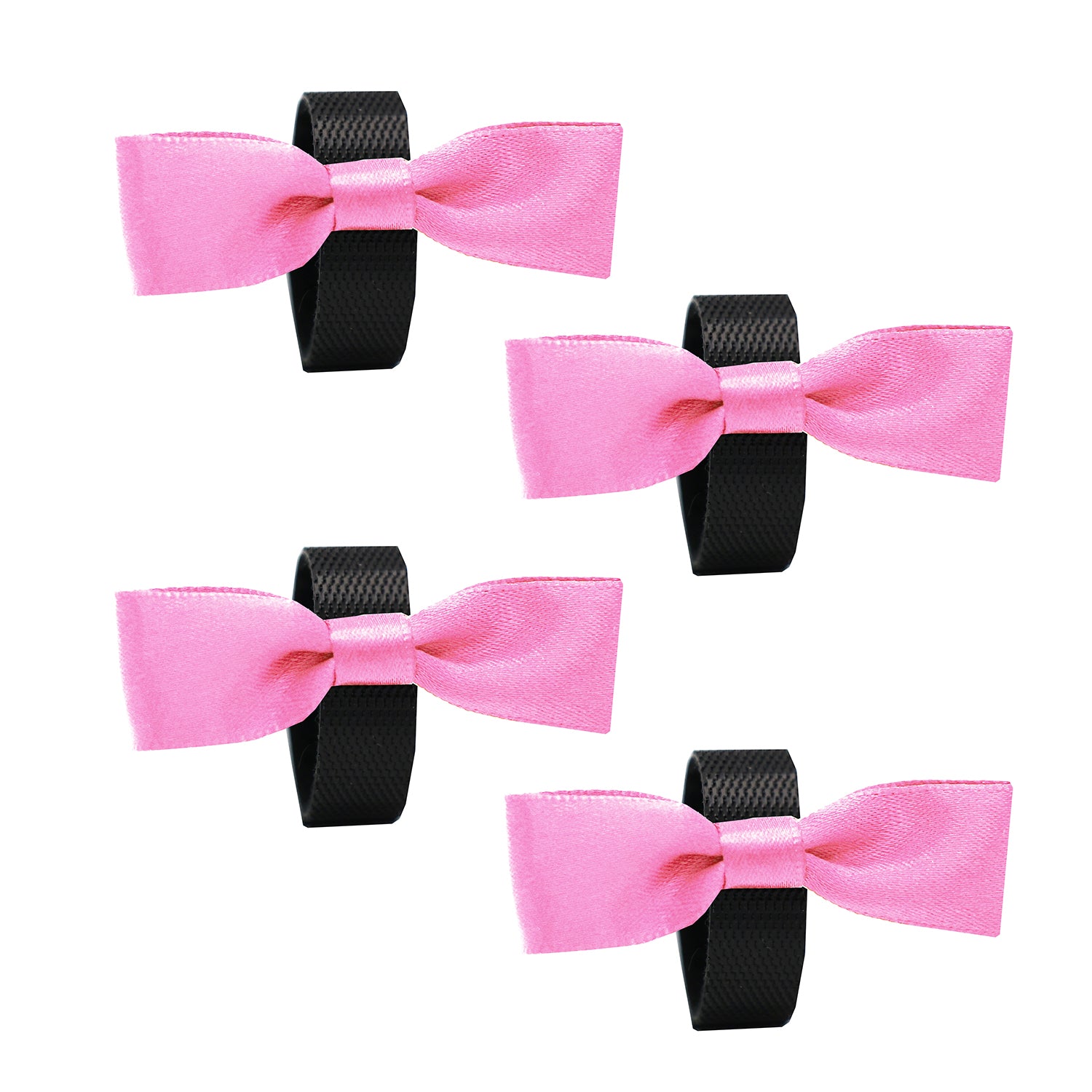 Equetech Horse Bridle Warning Ribbons Pink