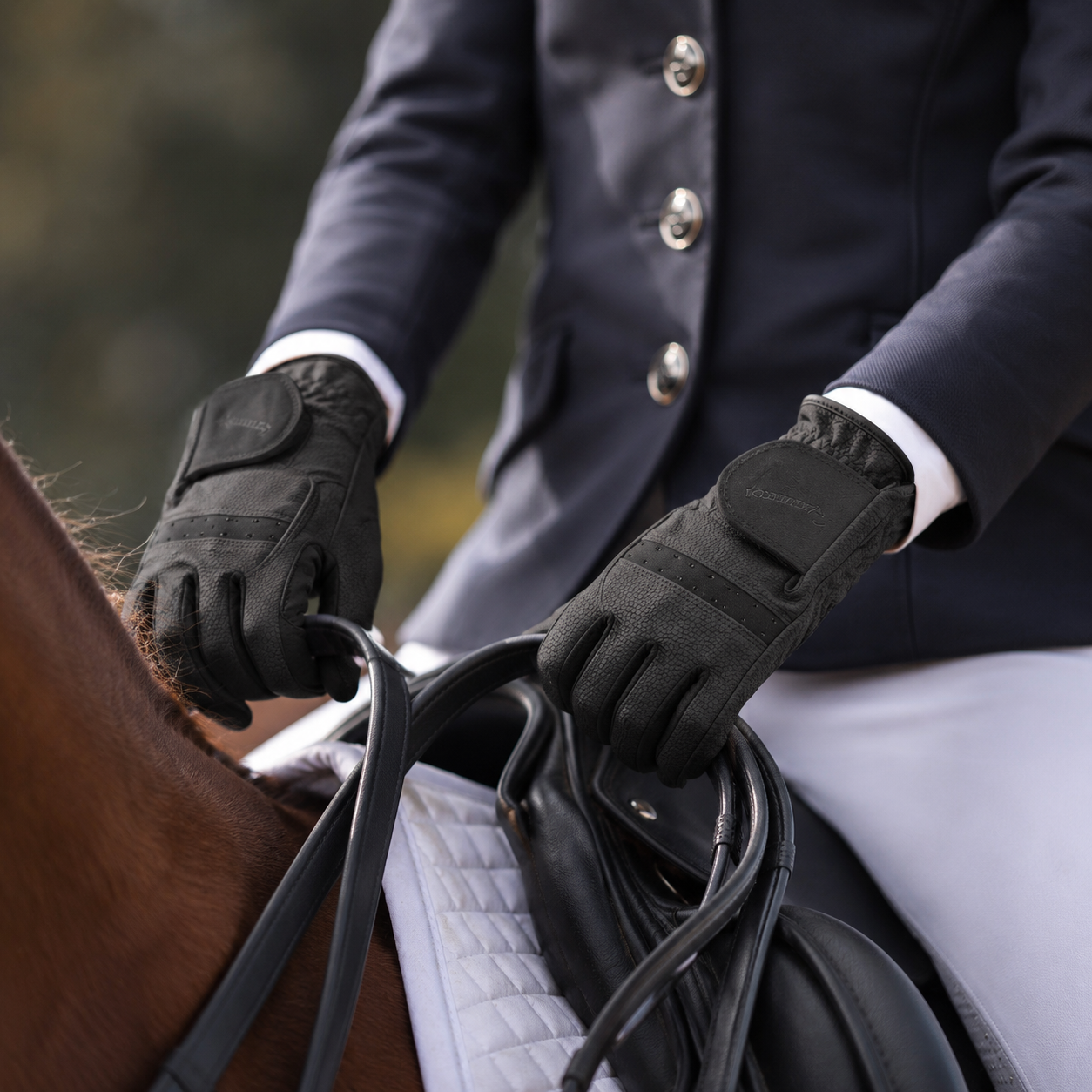 Equetech Junior Winter Contact Grip Riding Gloves