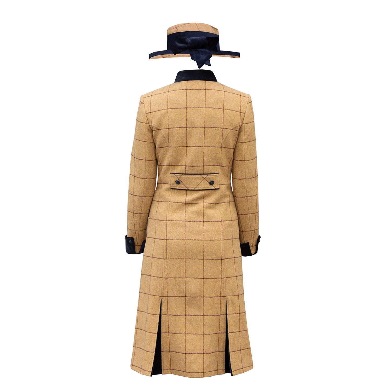 Equetech Longline Wheatley Tweed Leaders Jacket / Dress + Hat