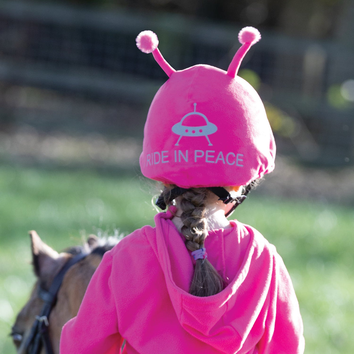 Astro Alien Hat Silk - Equetech