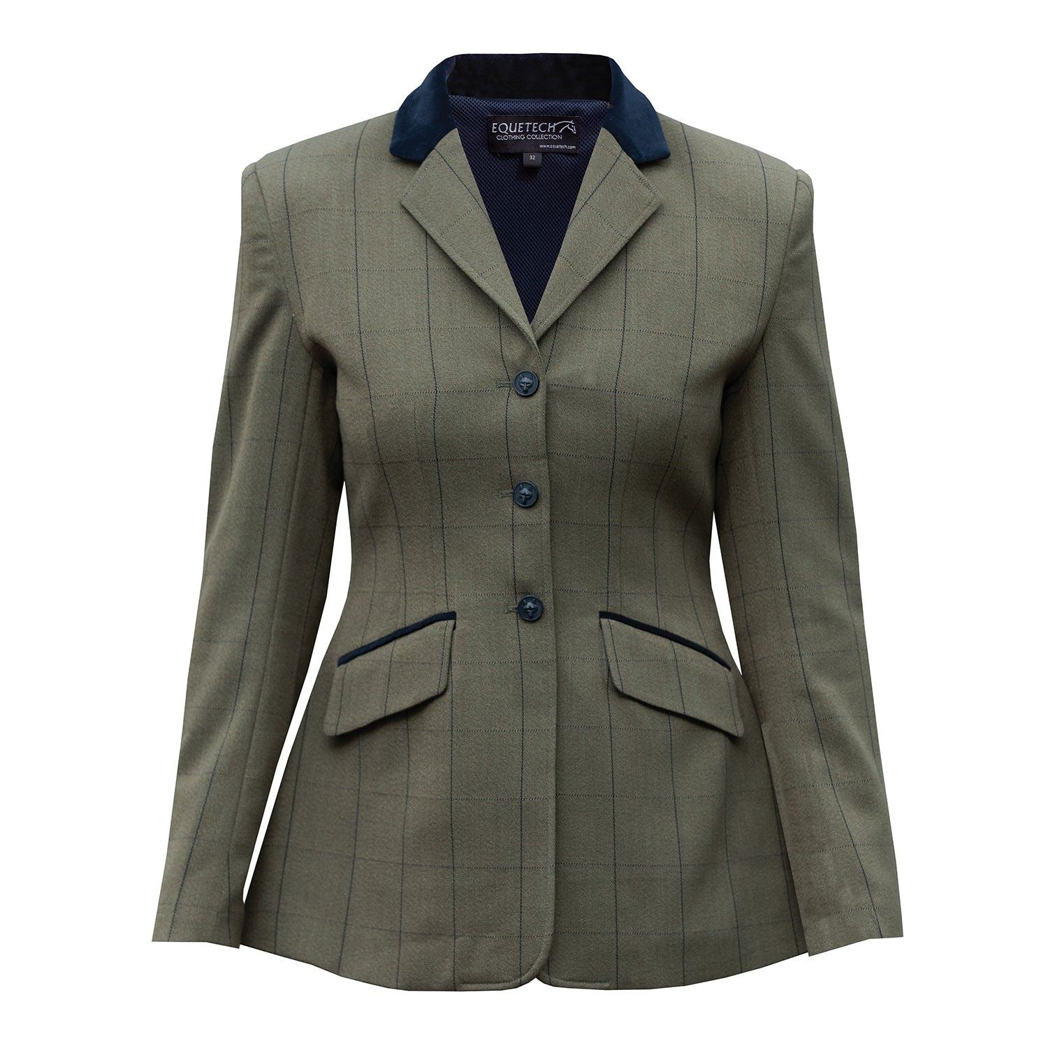 Bellingham Deluxe Stretch Tweed Riding Jacket - Equetech