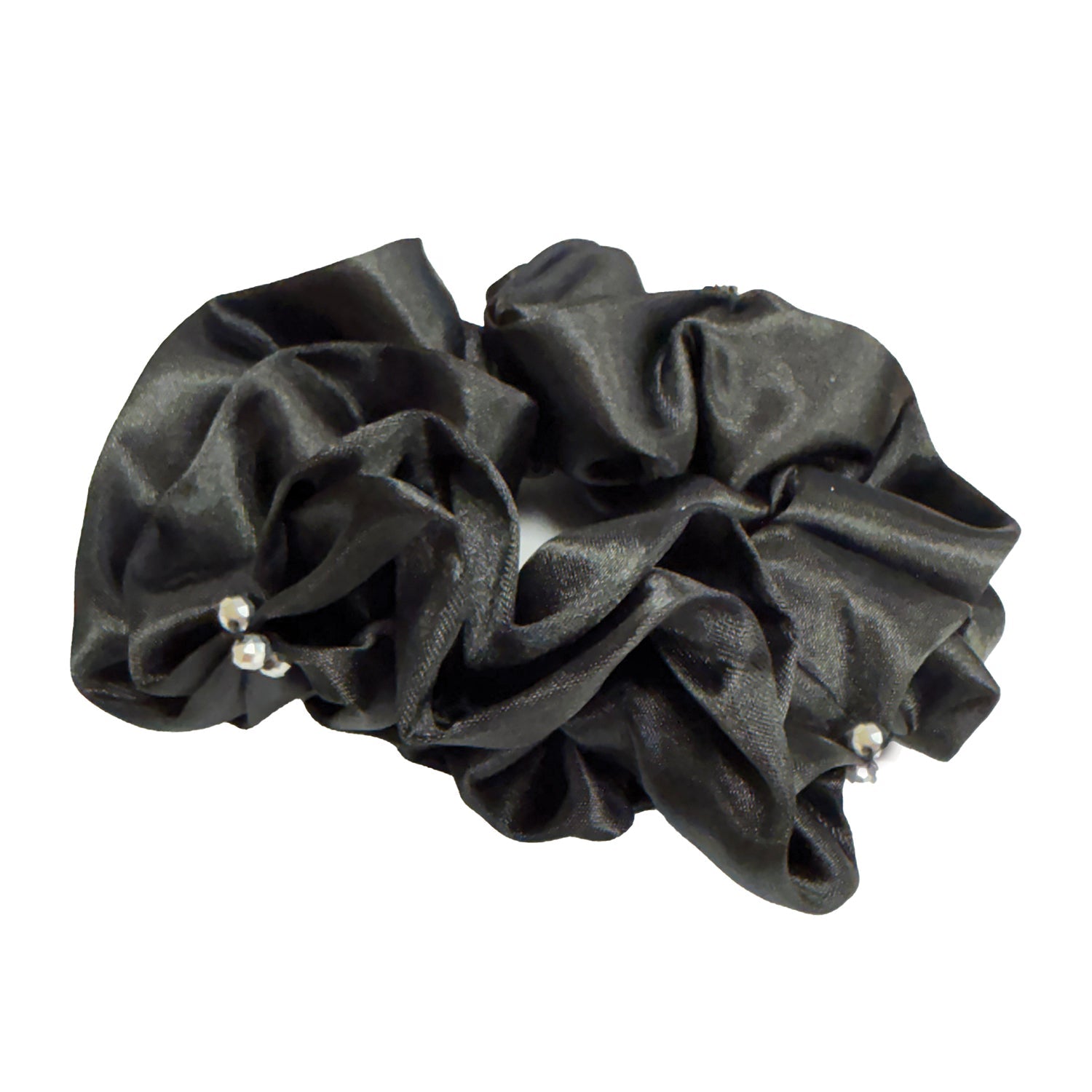 Blossom Satin Crystal Hair Scrunchie - Equetech
