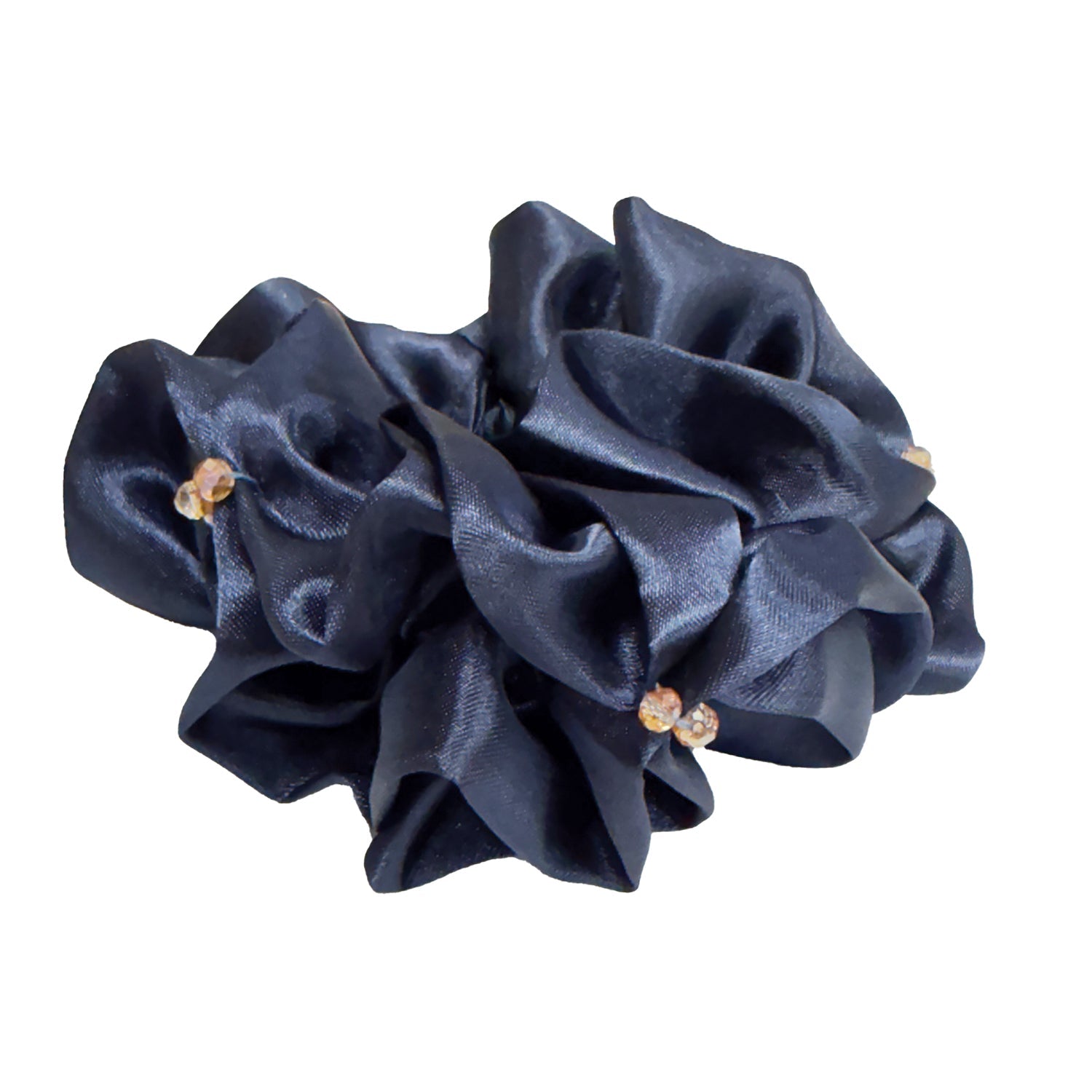 Blossom Satin Crystal Hair Scrunchie - Equetech