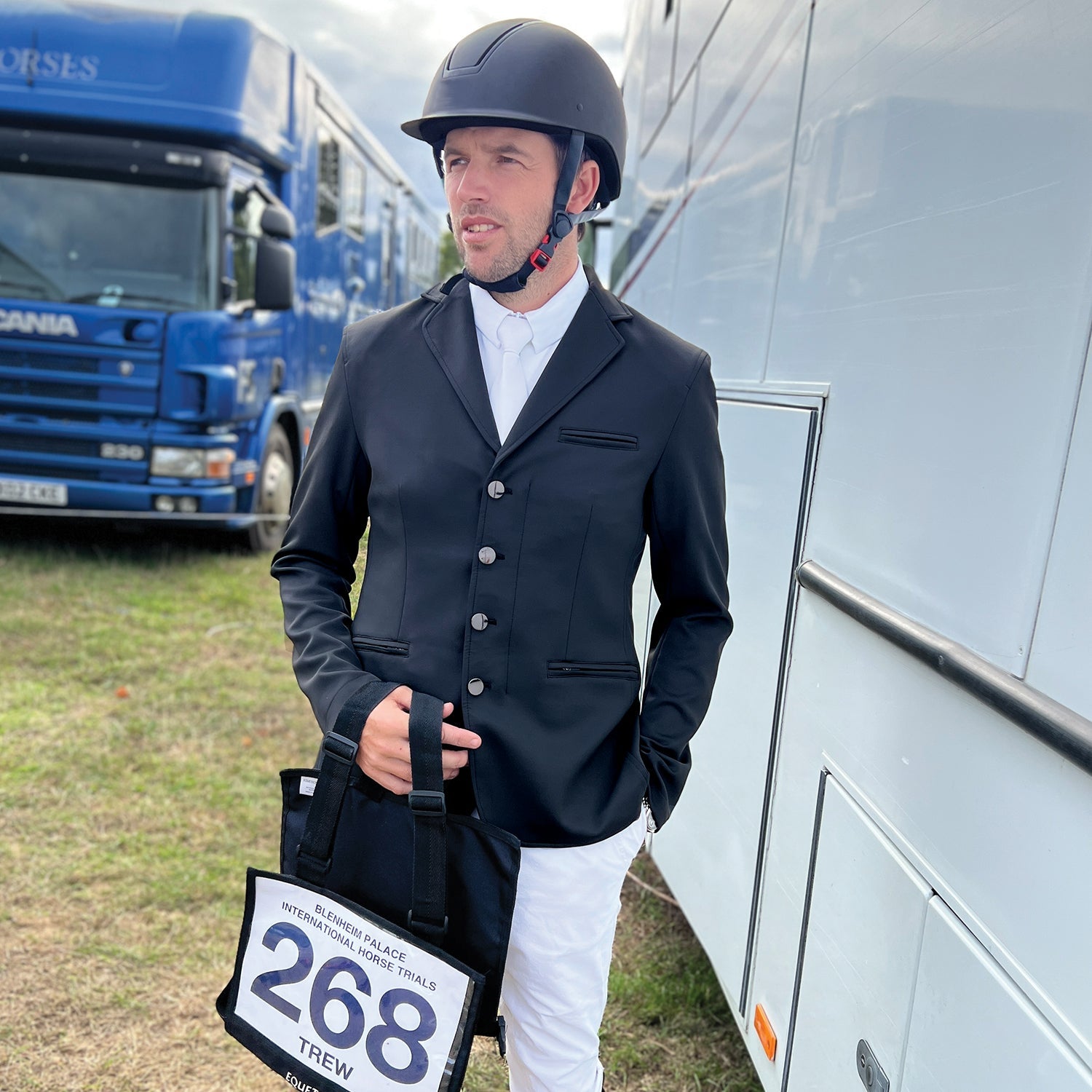 Boys Wyatt Jersey Competition Jacket - Equetech
