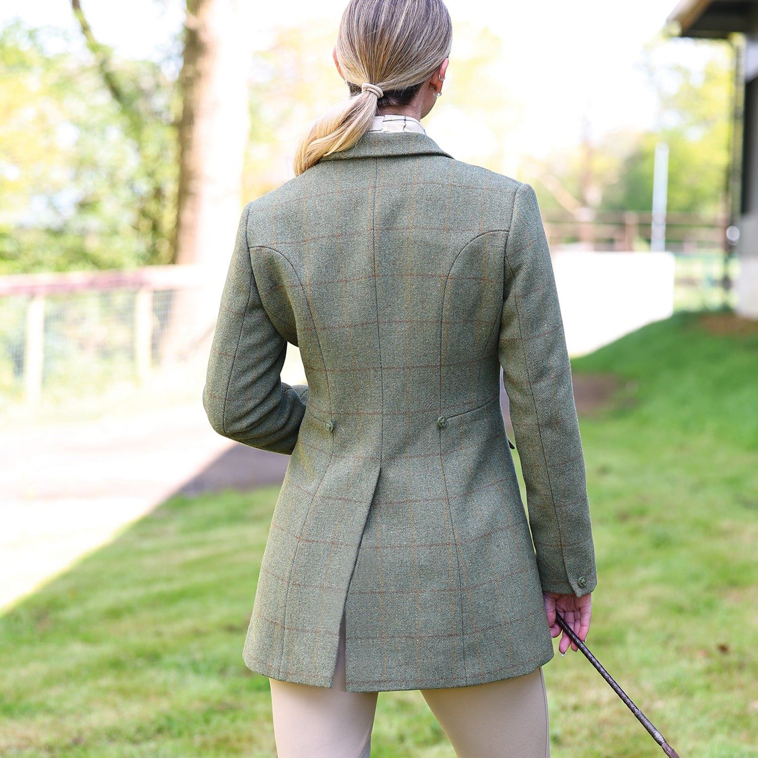 Claydon Beaufort Tweed Riding Jacket - Equetech