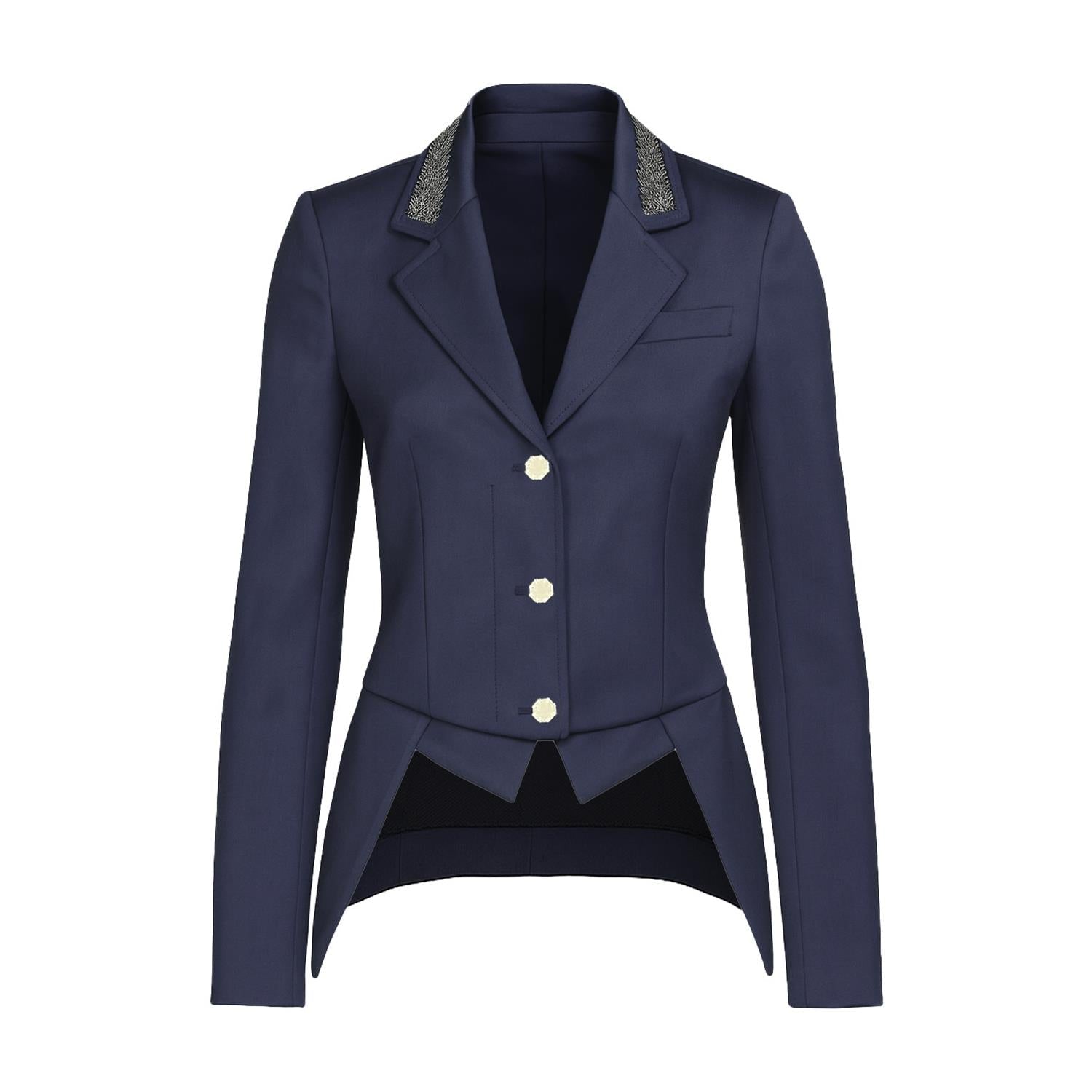 Crystal Cut - Away Dressage Competition Jacket - Equetech