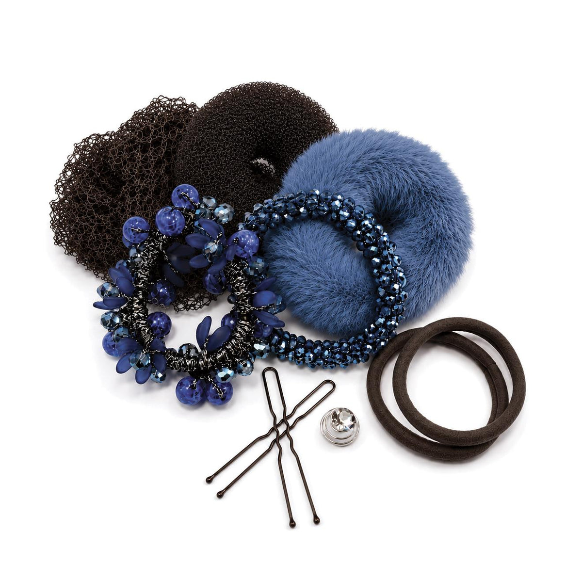 Equetech Competition Bun Kit - Brunette