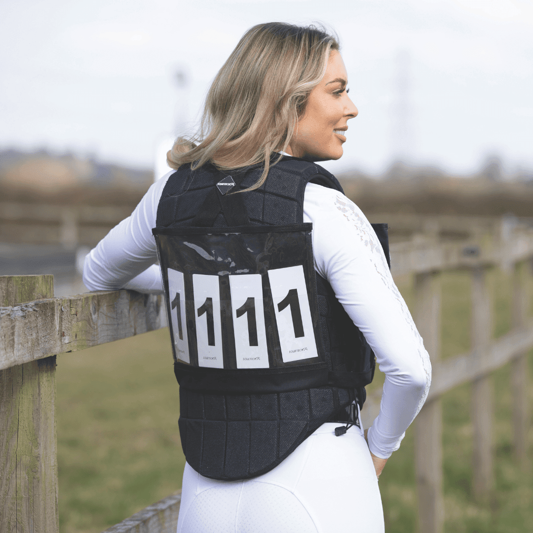 Eventing Hybrid Cross Country Number Bib + Numbers - Equetech