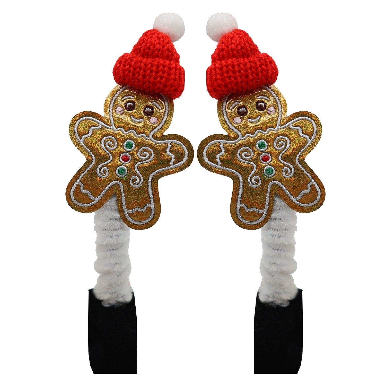 Gingerbread Man Bridle Boppers - Equetech