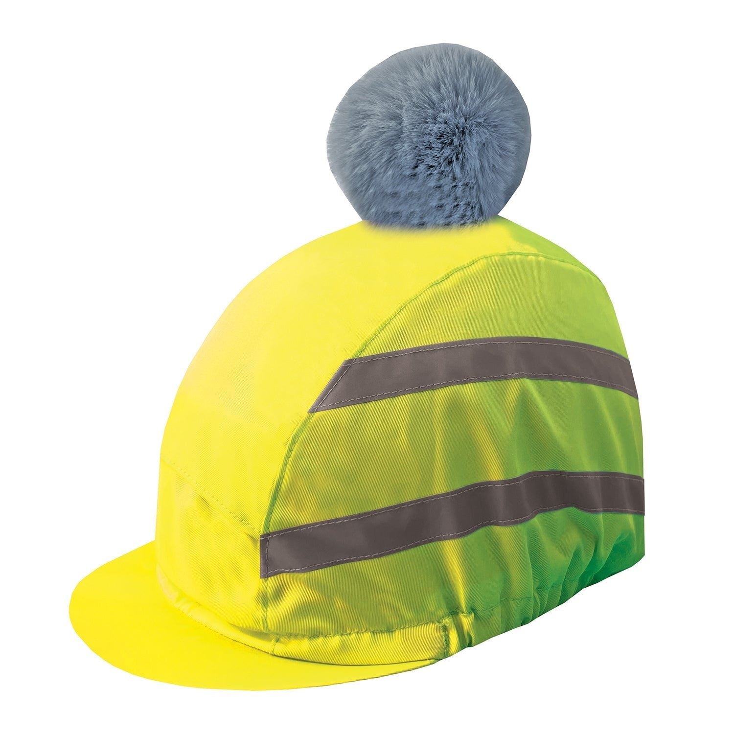 Hi - Vis Vision Water Resistant Deluxe Pom Hat Silk - Equetech