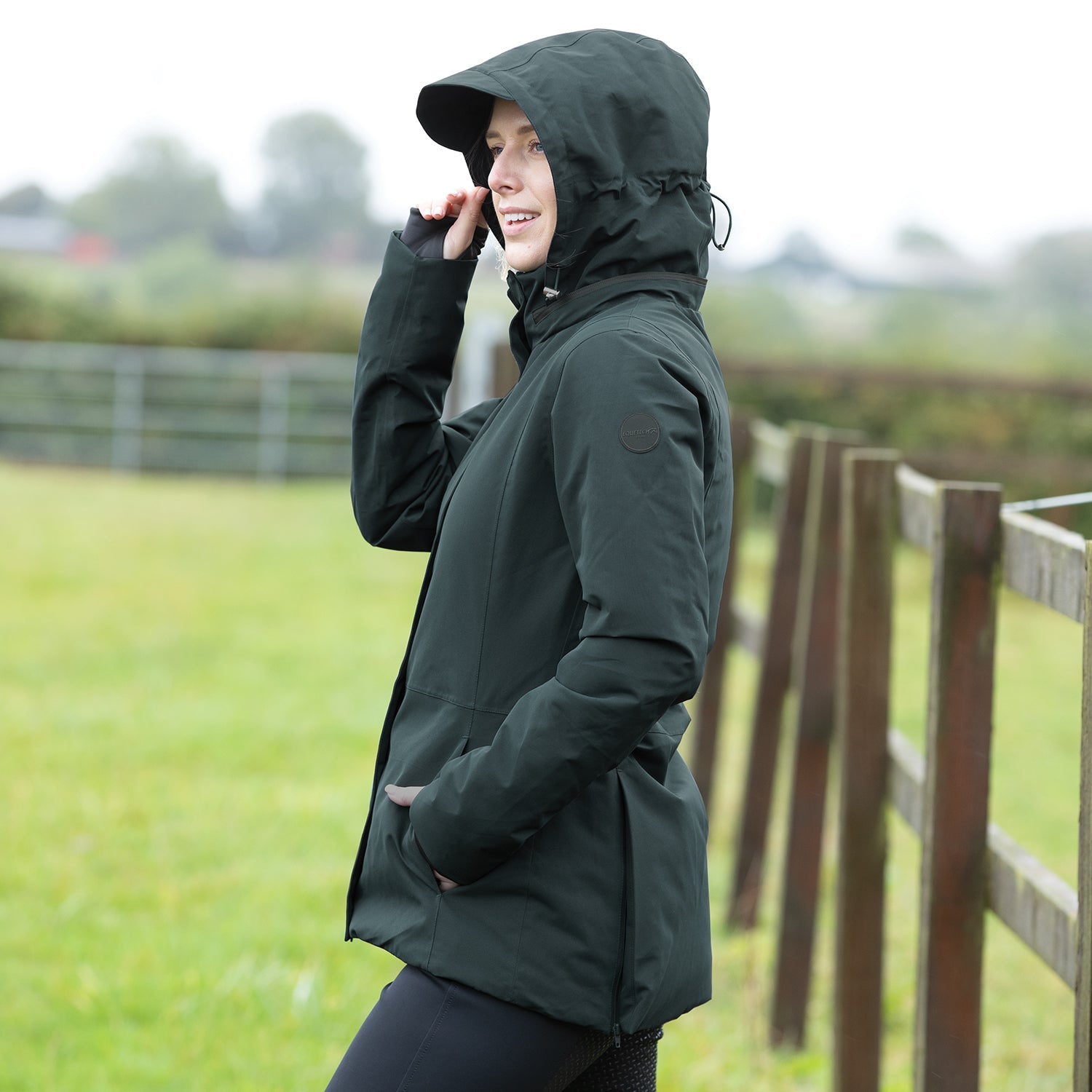 Imperial Deluxe Stretch Waterproof Hybrid Jacket - Equetech