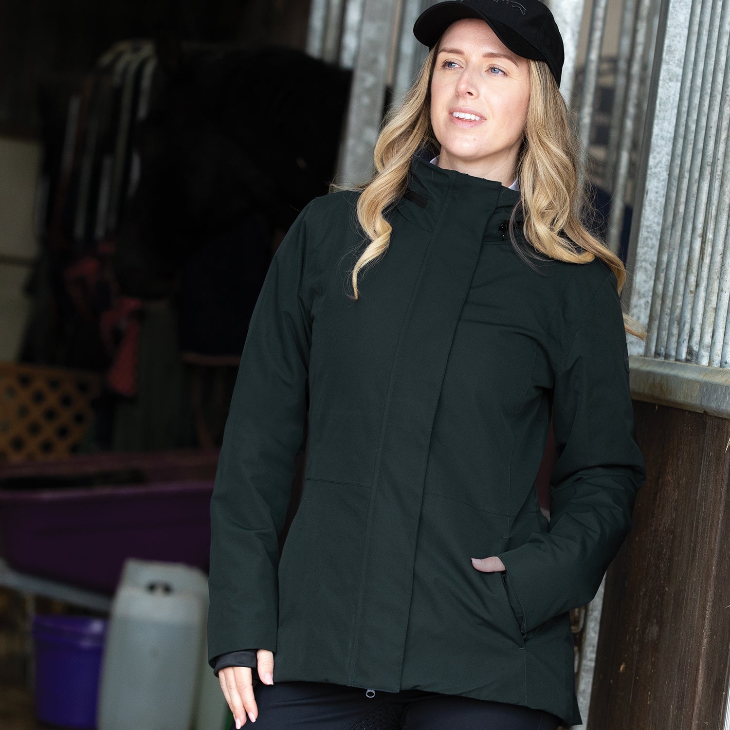 Imperial Deluxe Stretch Waterproof Hybrid Jacket - Equetech