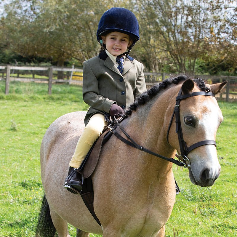 Junior Bellingham Deluxe Stretch Tweed Riding Jacket - Equetech