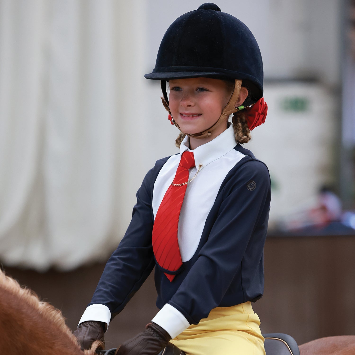 Junior Elite (Long Sleeved) Show Shirt - Equetech