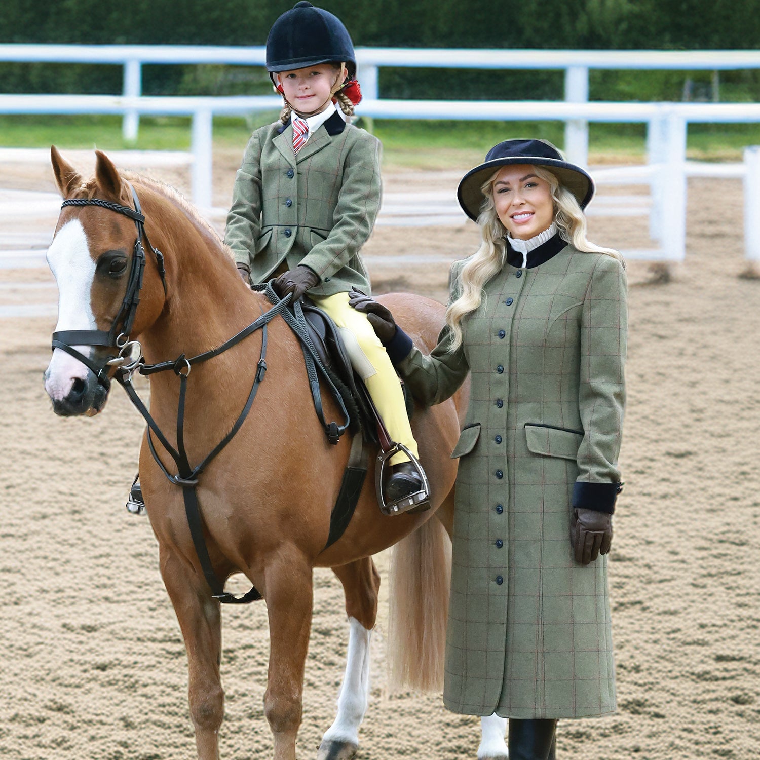Junior Launton Deluxe Tweed Riding Jacket - Equetech