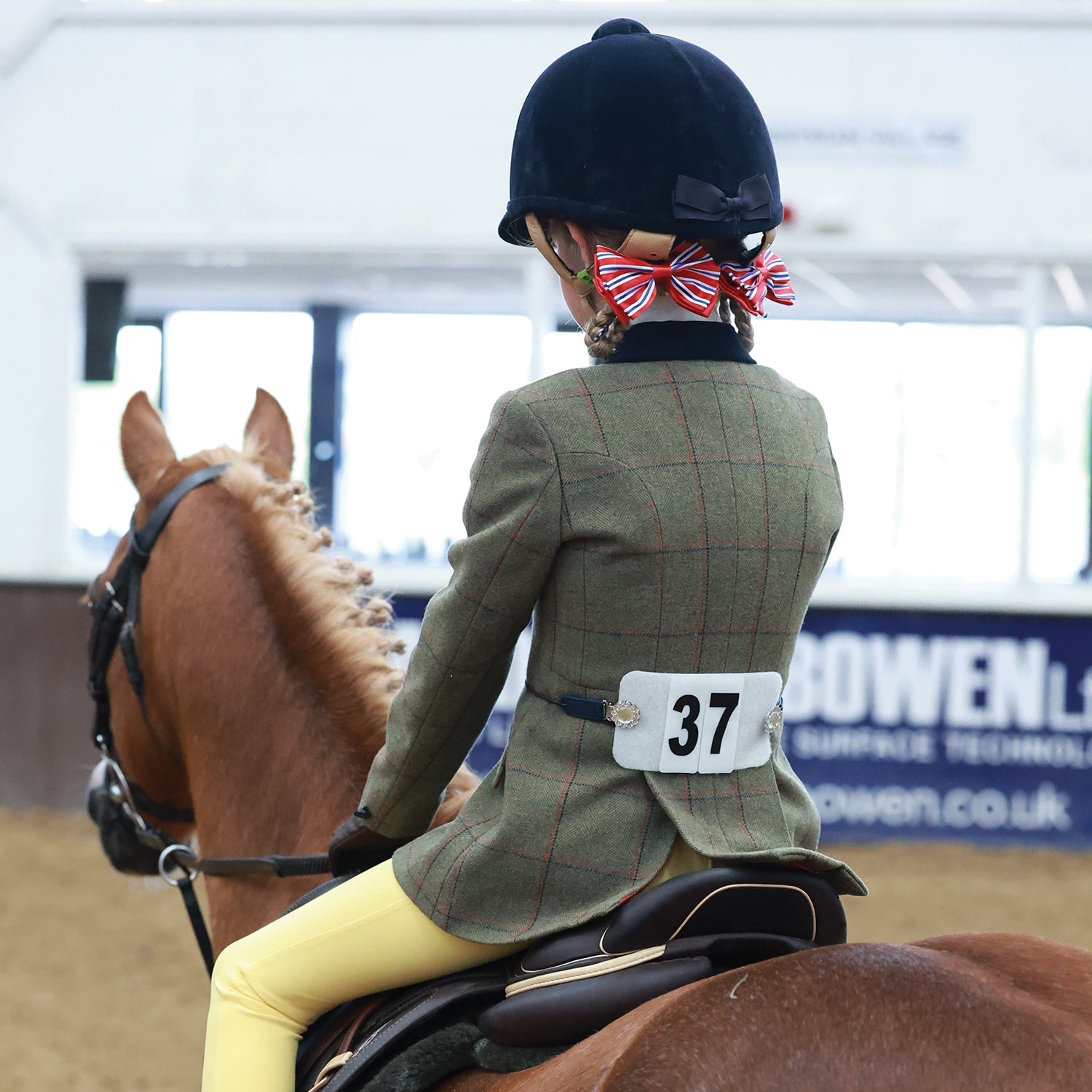 Junior Launton Deluxe Tweed Riding Jacket - Equetech