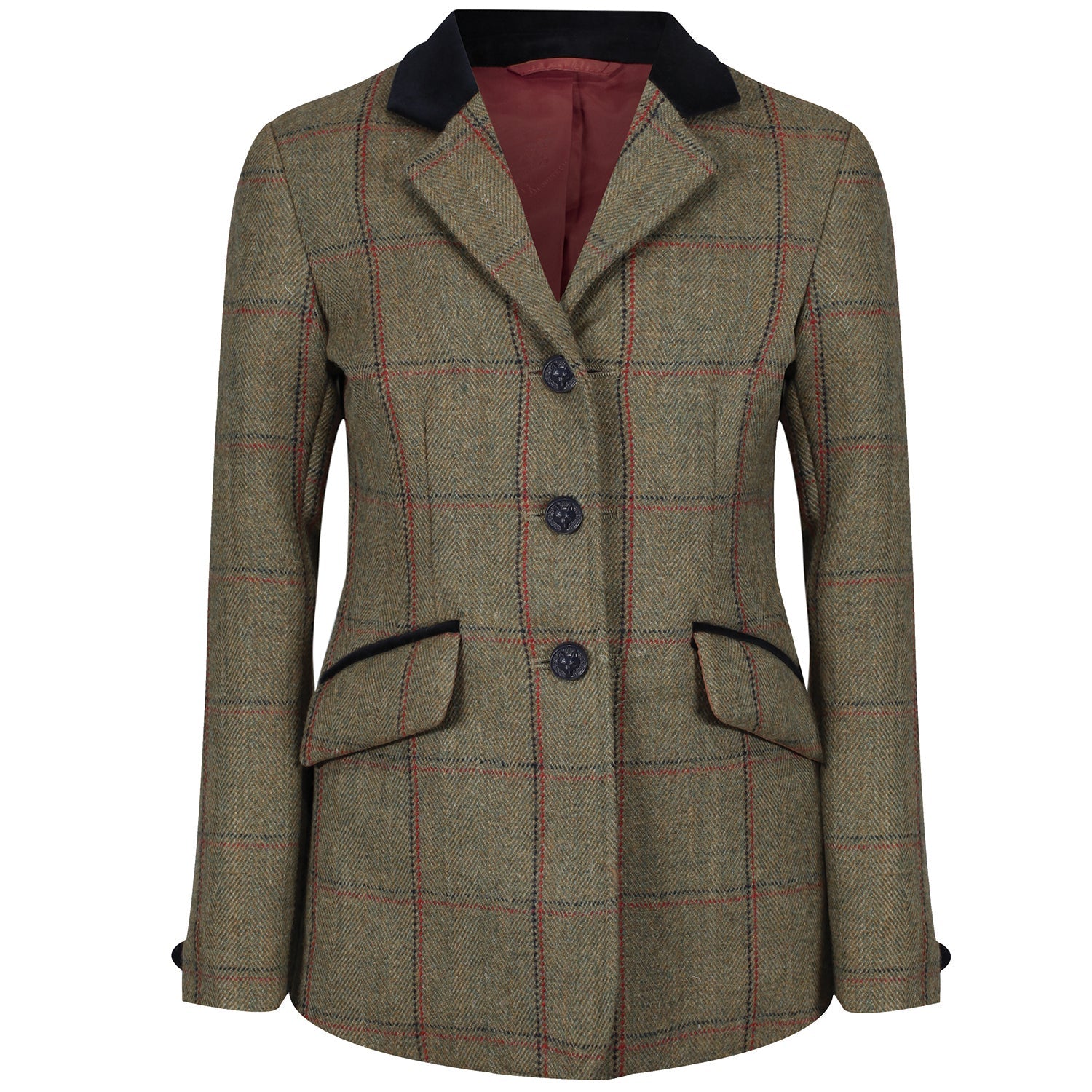 Junior Launton Deluxe Tweed Riding Jacket - Equetech