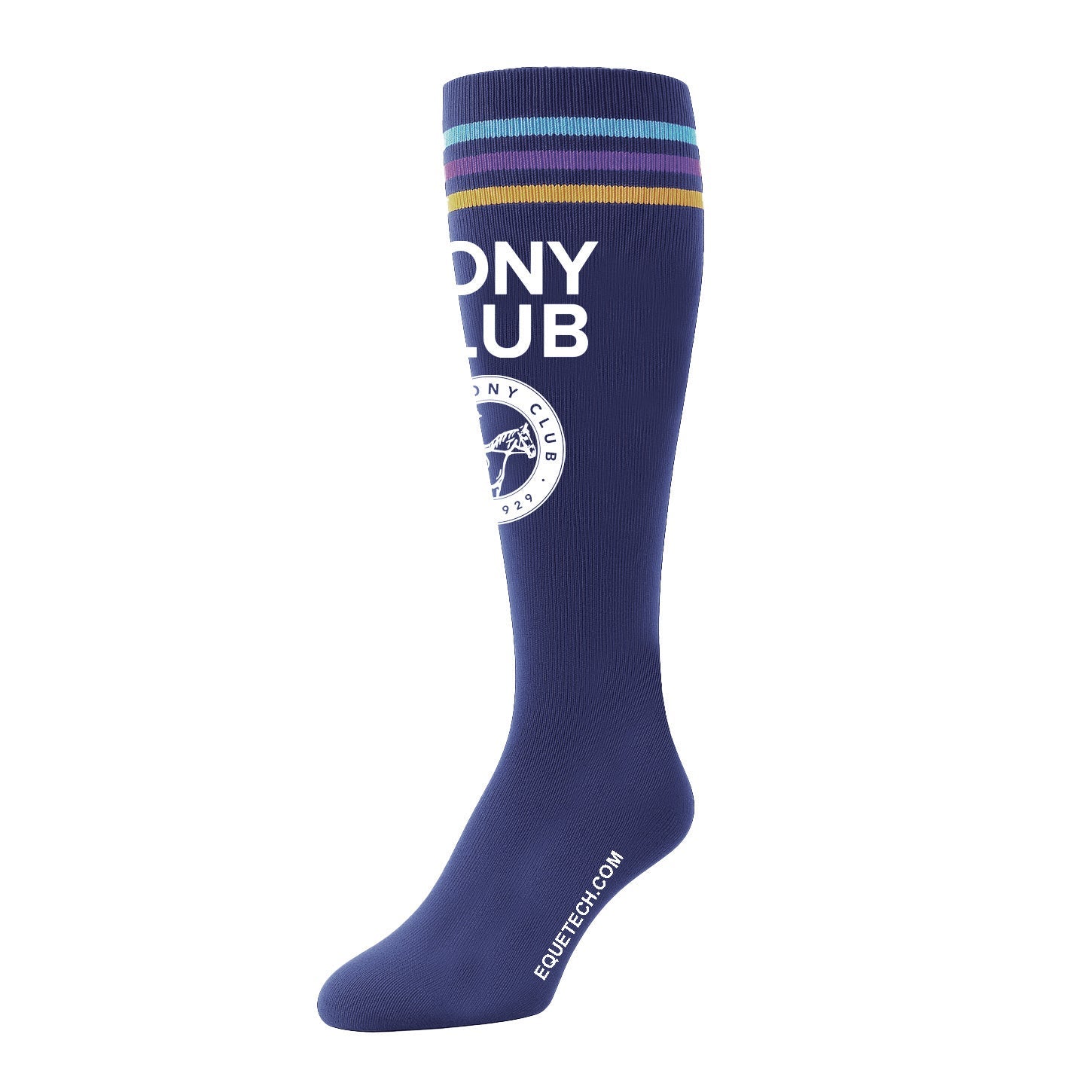 Junior Official Pony Club Riding Socks (2 Pairs) - Equetech