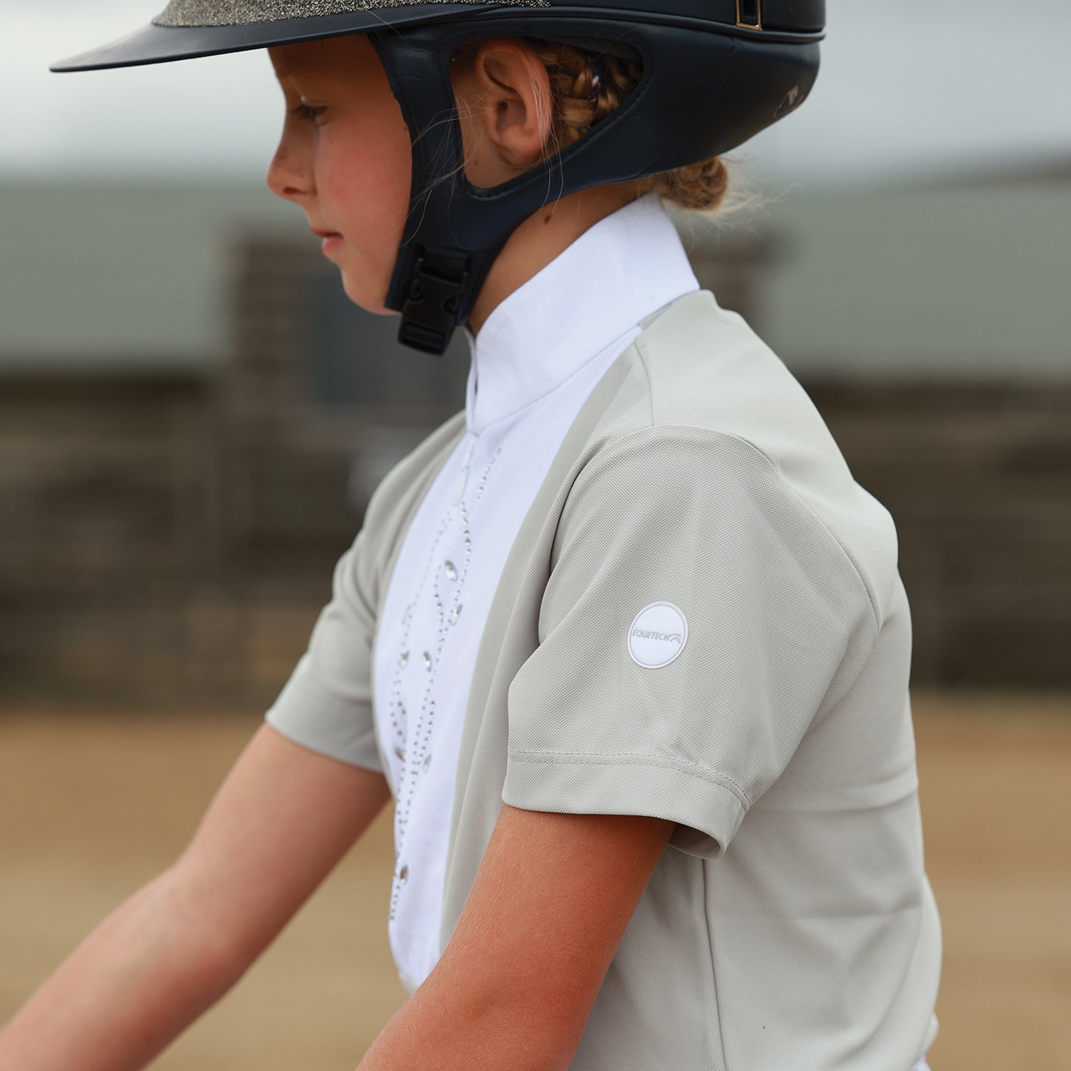 Junior Virginia Competition Shirt - Equetech