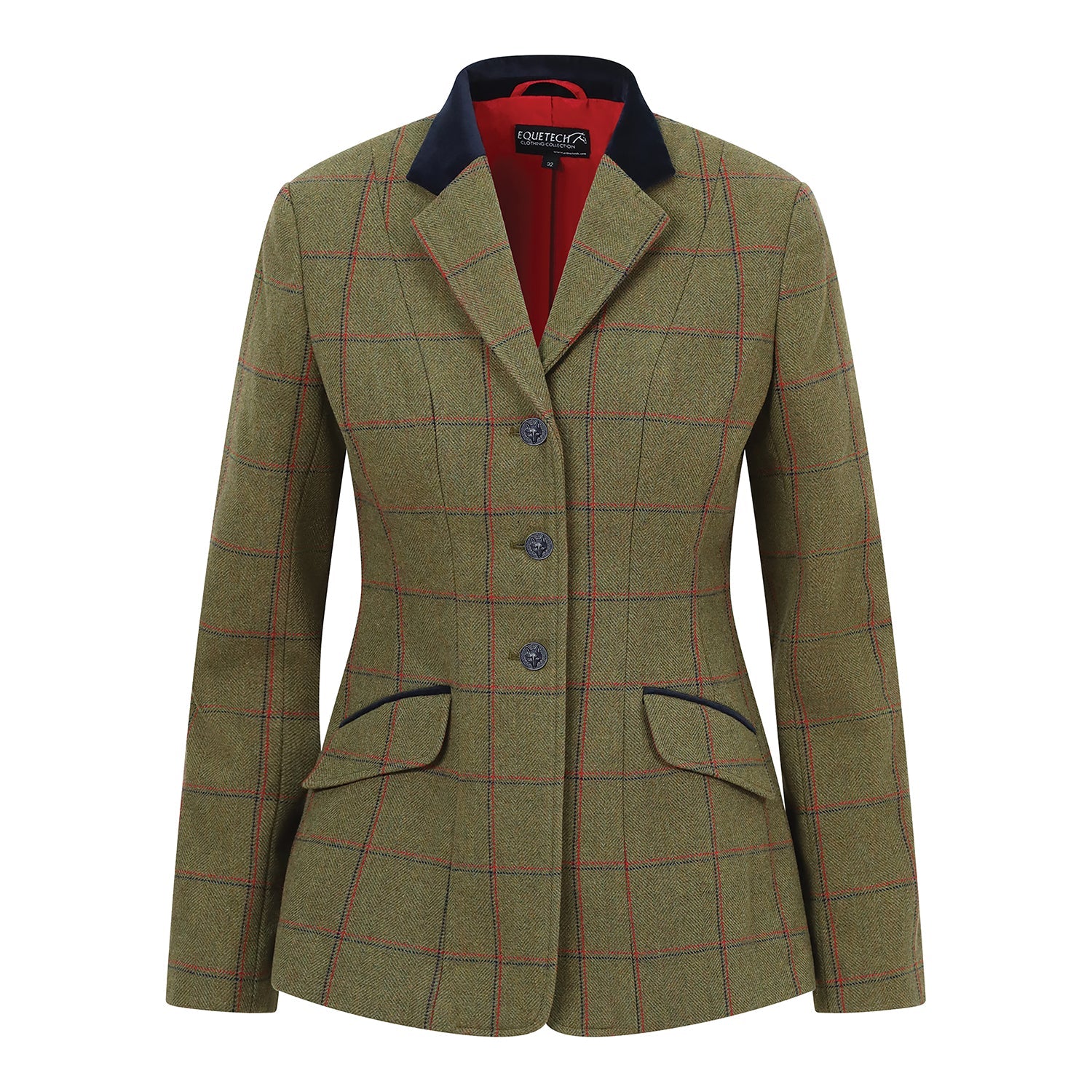 Launton Deluxe Tweed Riding Jacket - Equetech