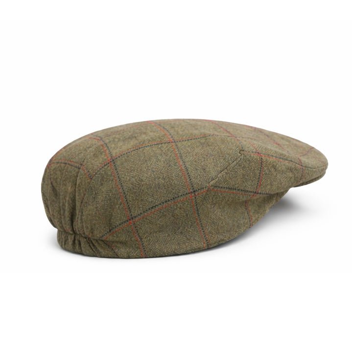 Launton Tweed Flat Cap - Equetech